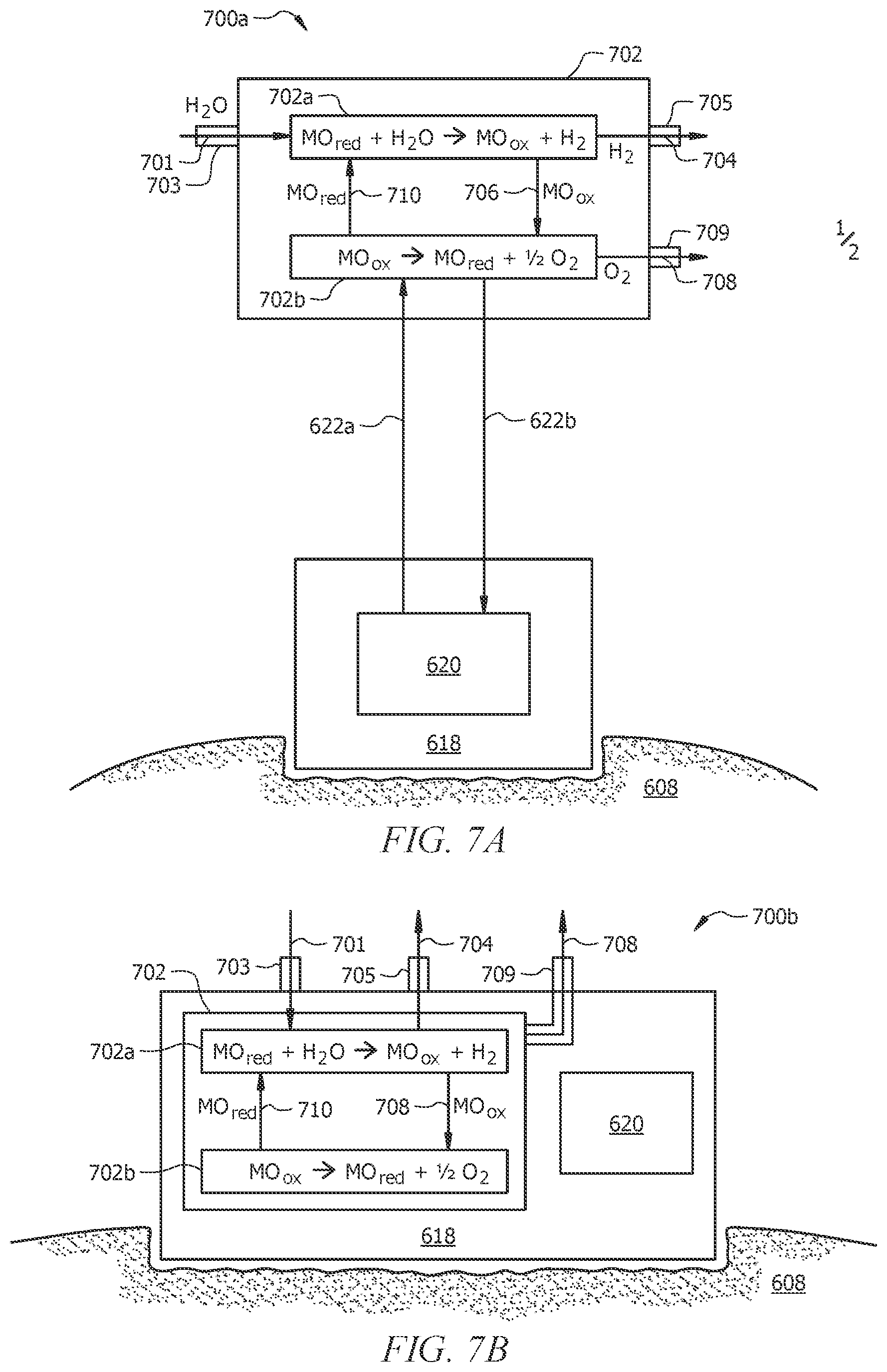 Patent US12319573 Figure 5 – Molten-salt mediated thermochemical reactions using geothermal energy