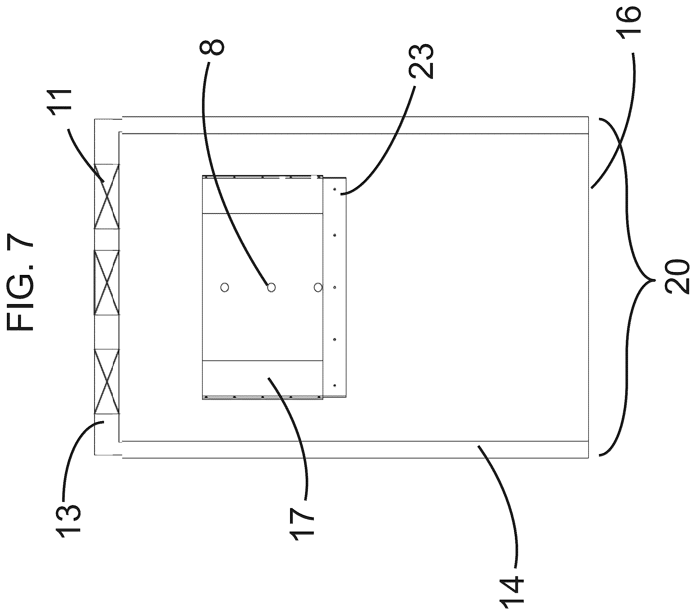 Patent US12319591 Figure 7 – Multi-level outlet weir for enhanced volumetric separation for stormwater treatment