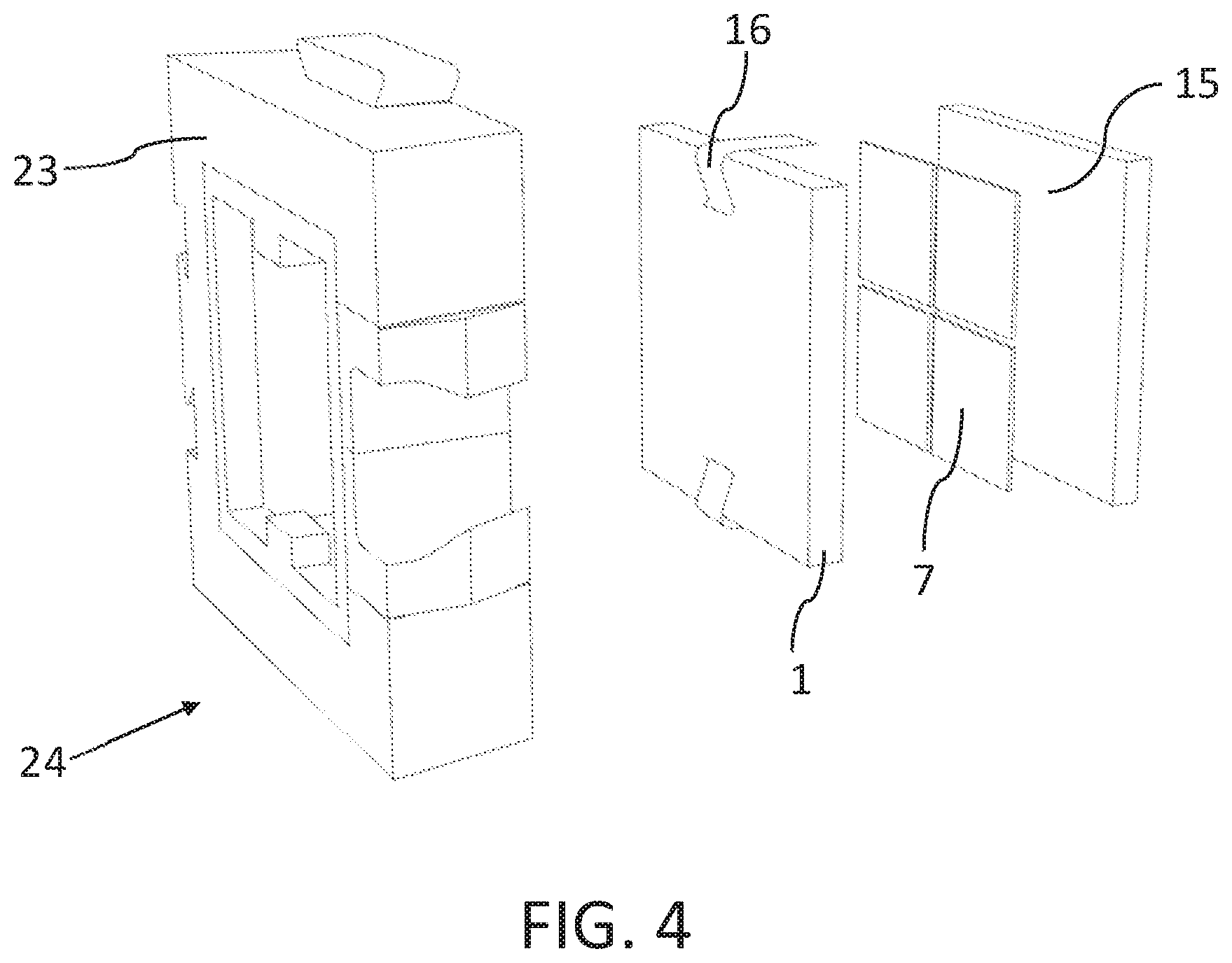 Patent US12319595 Figure 3 – Modular photocatalytic system