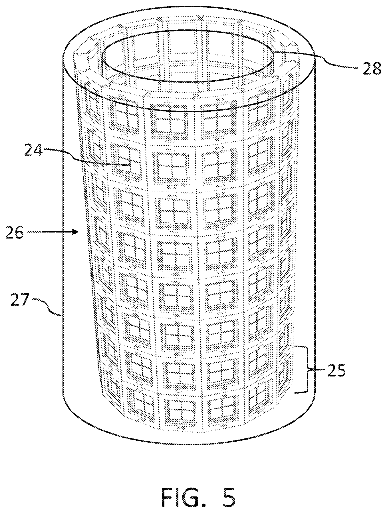 Patent US12319595 Figure 4 – Modular photocatalytic system