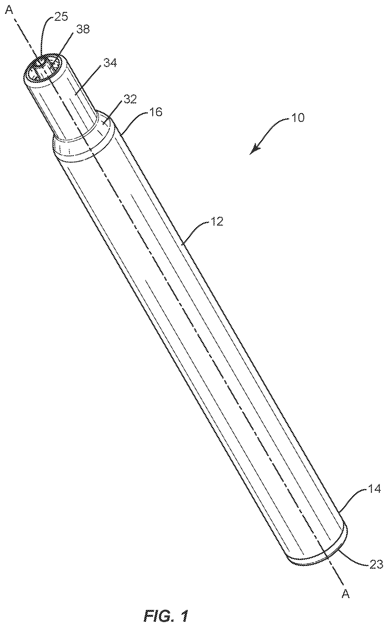 Patent US12319596 Figure 1 – Water treatment dispensing apparatus