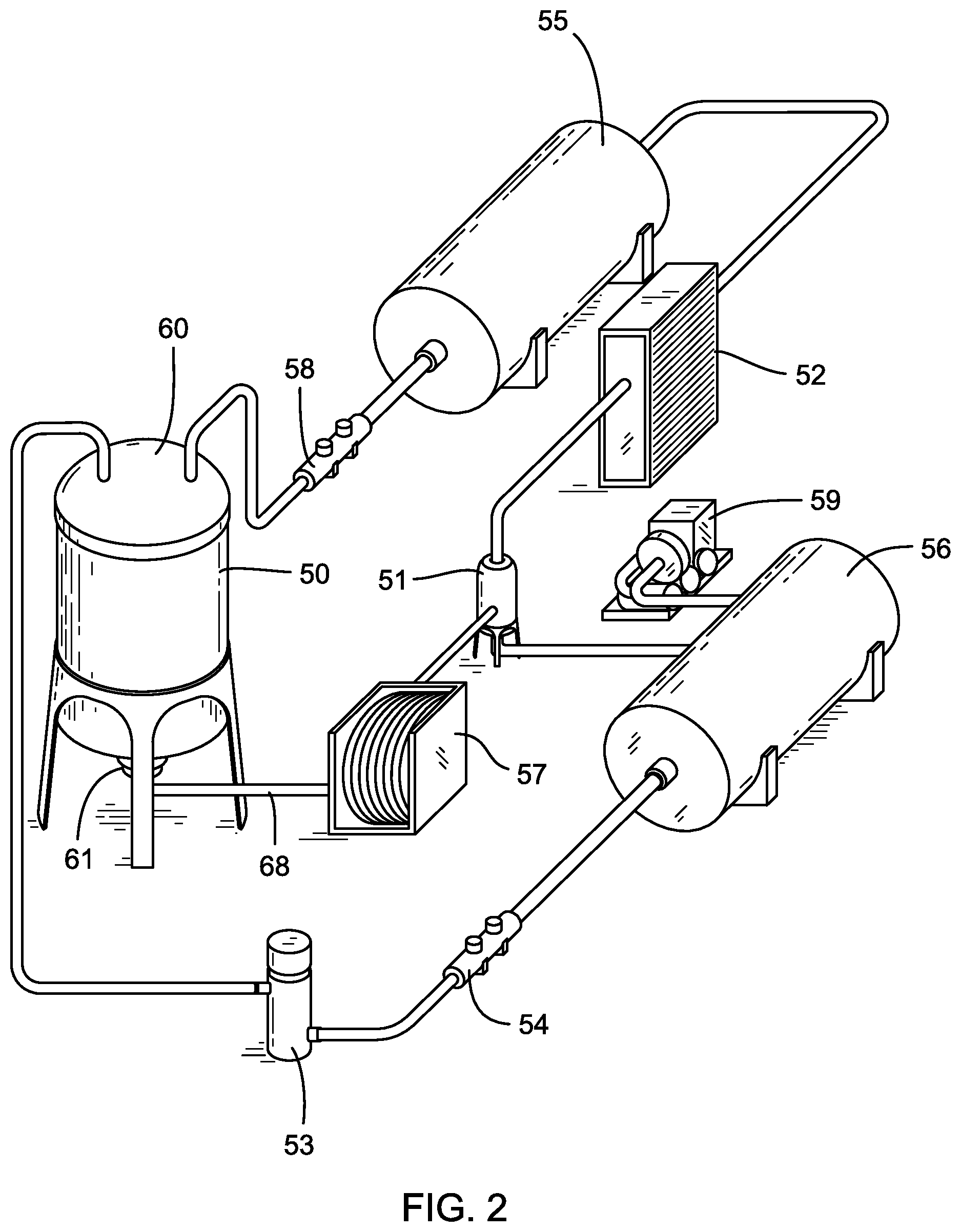 Patent US12319602 Figure 2 – Method and apparatus for treatment of an animal processing wastewater stream