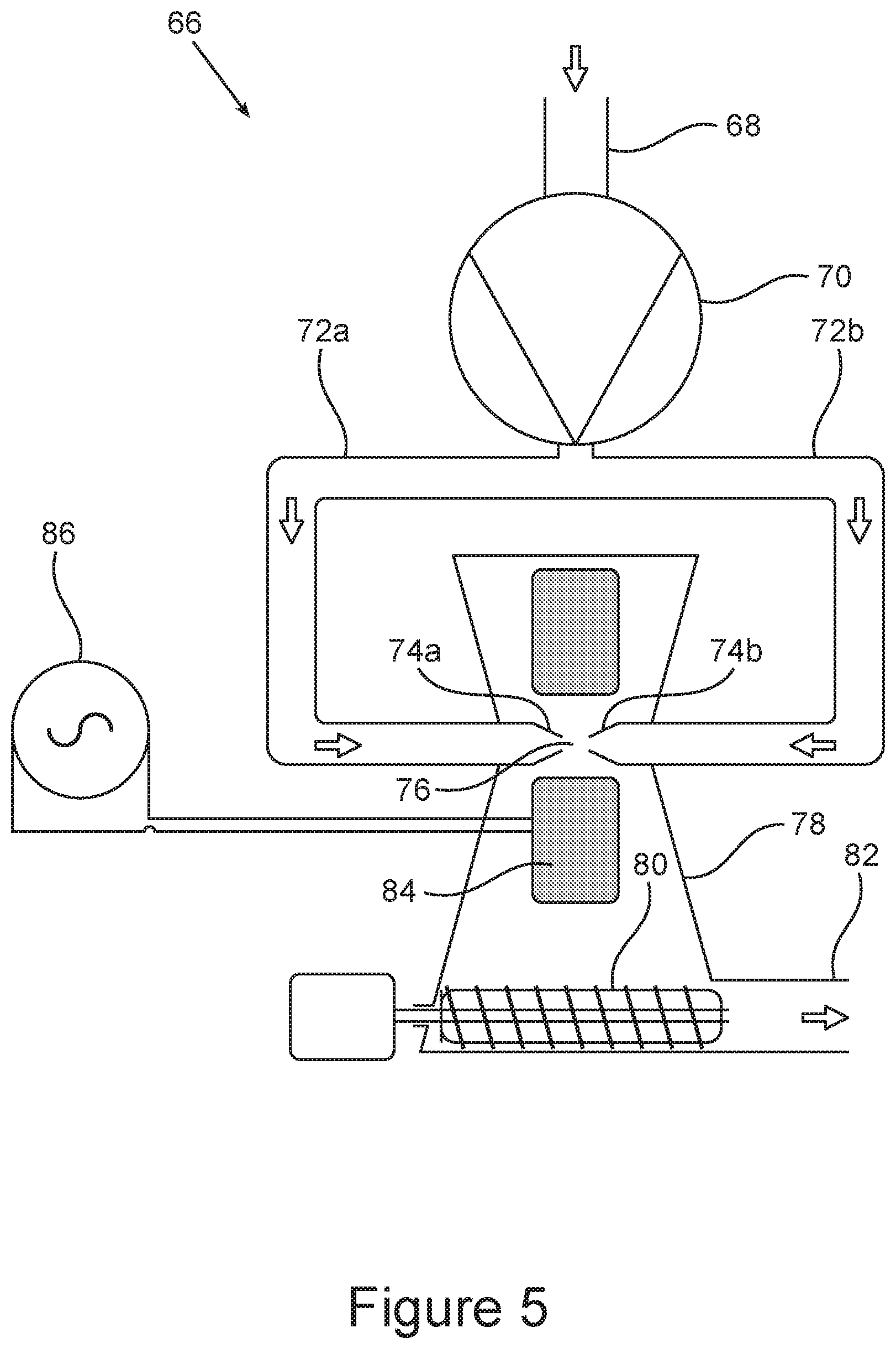 Patent US12319603 Figure 5 – Wastewater and sludge treatment device and method