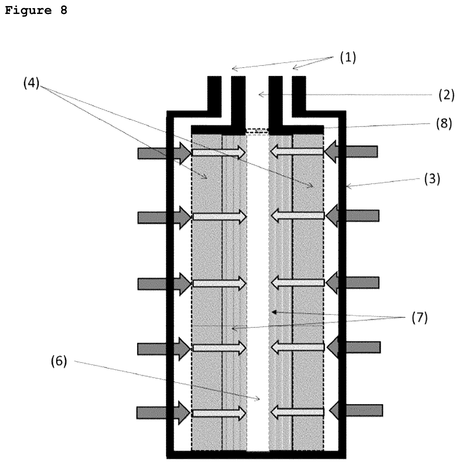 Patent US12319604 Figure 8 – Device for purifying drinking water in multiple stages