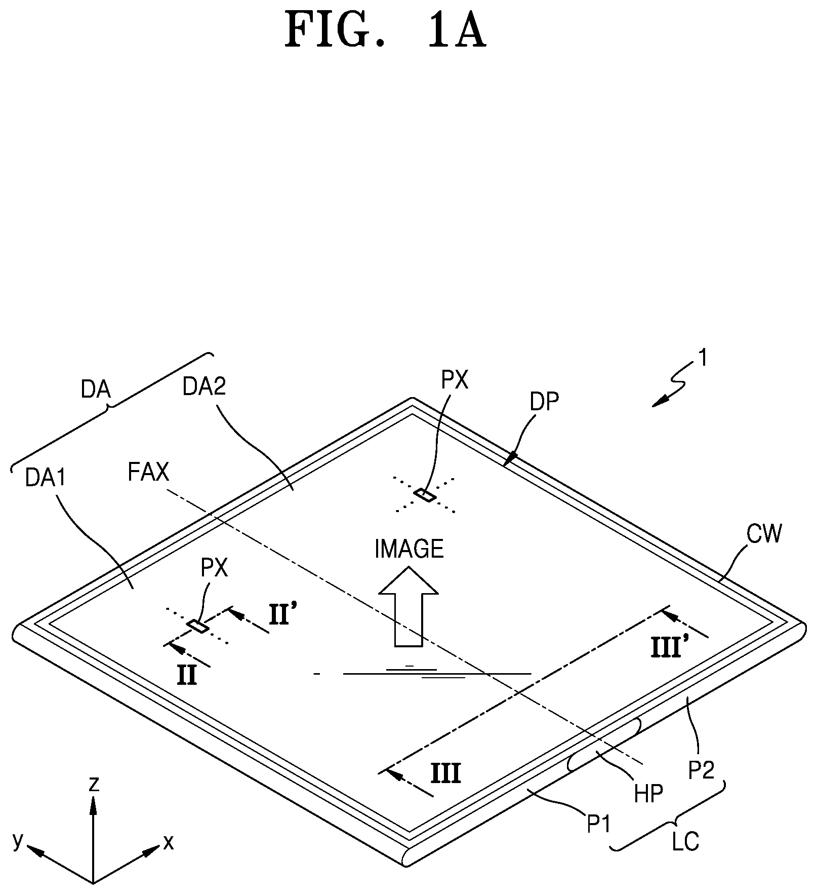 Patent US12319613 Figure 1 – Display apparatus and method of manufacturing the same