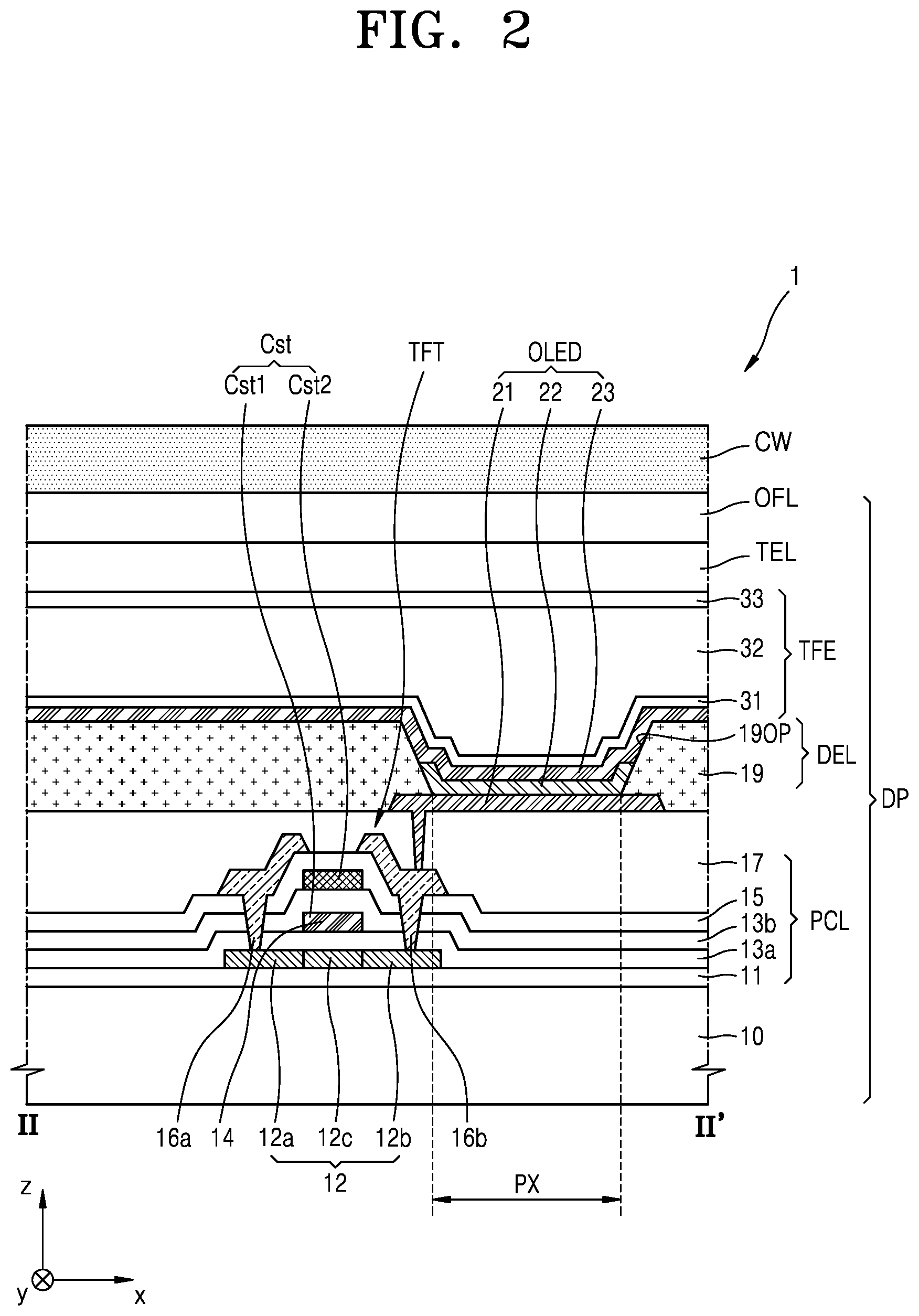 Patent US12319613 Figure 3 – Display apparatus and method of manufacturing the same