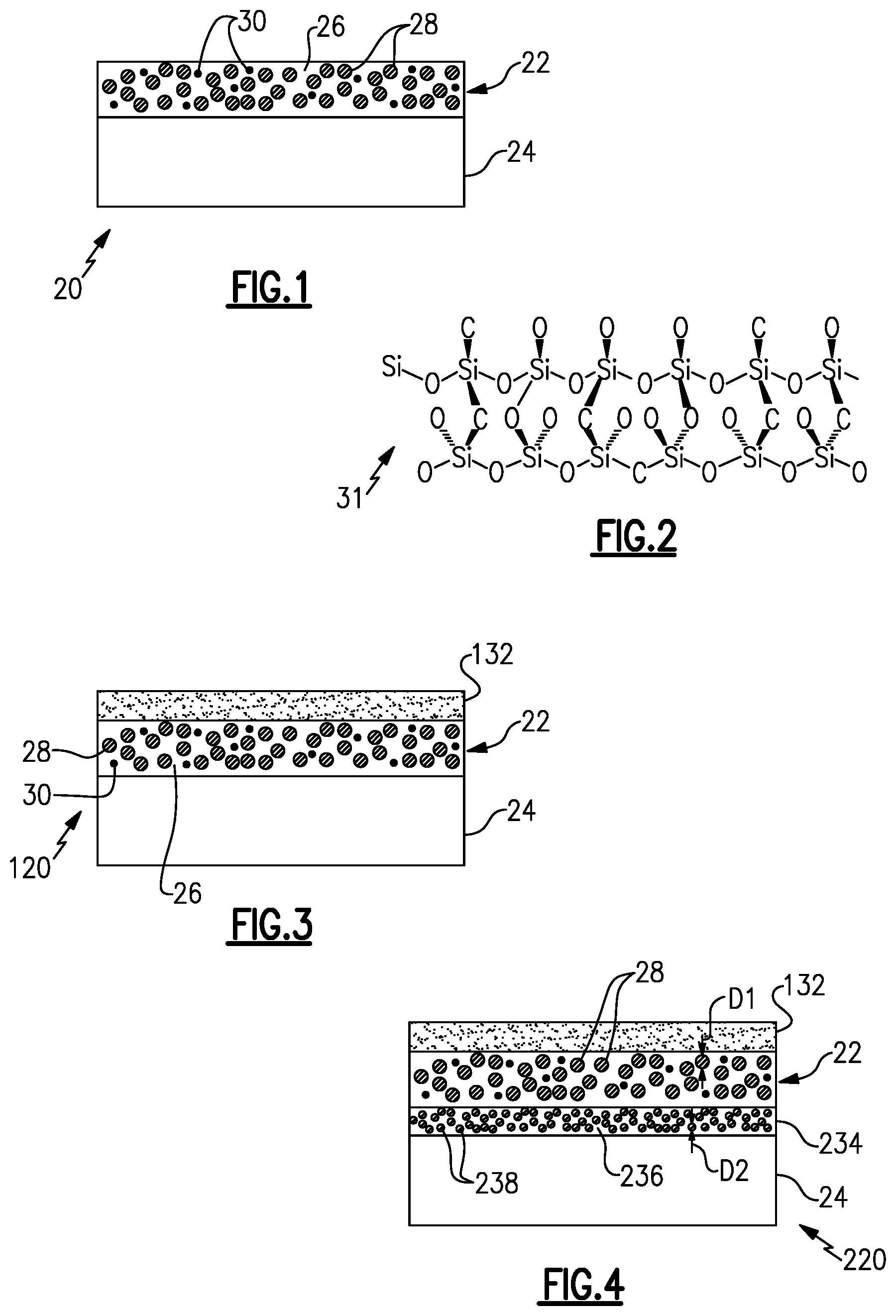 Patent US12319629 Figure 1 – Silicon oxycarbide environmental barrier coating
