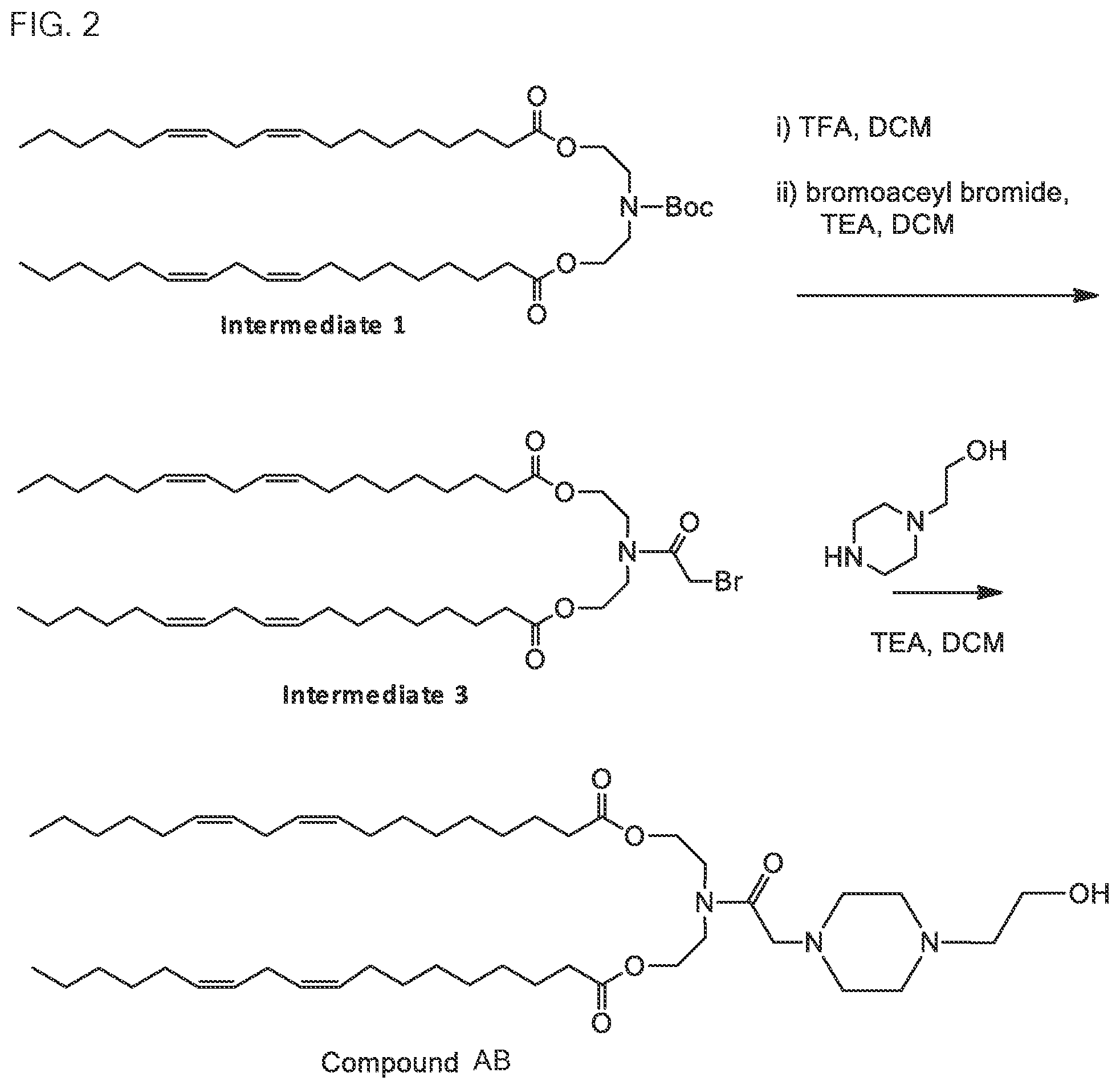 Patent US12319643 Figure 2 – Ionizable compounds and compositions and uses thereof