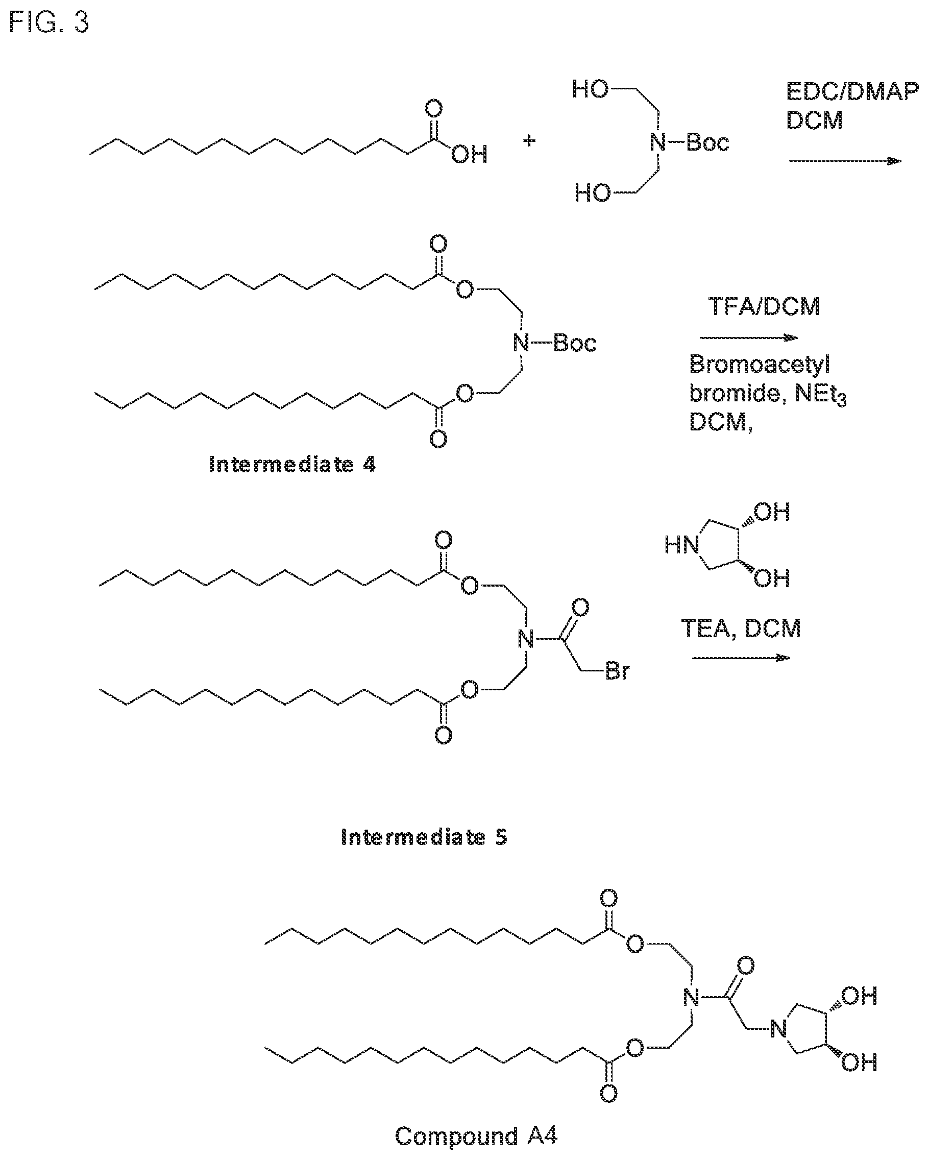 Patent US12319643 Figure 3 – Ionizable compounds and compositions and uses thereof