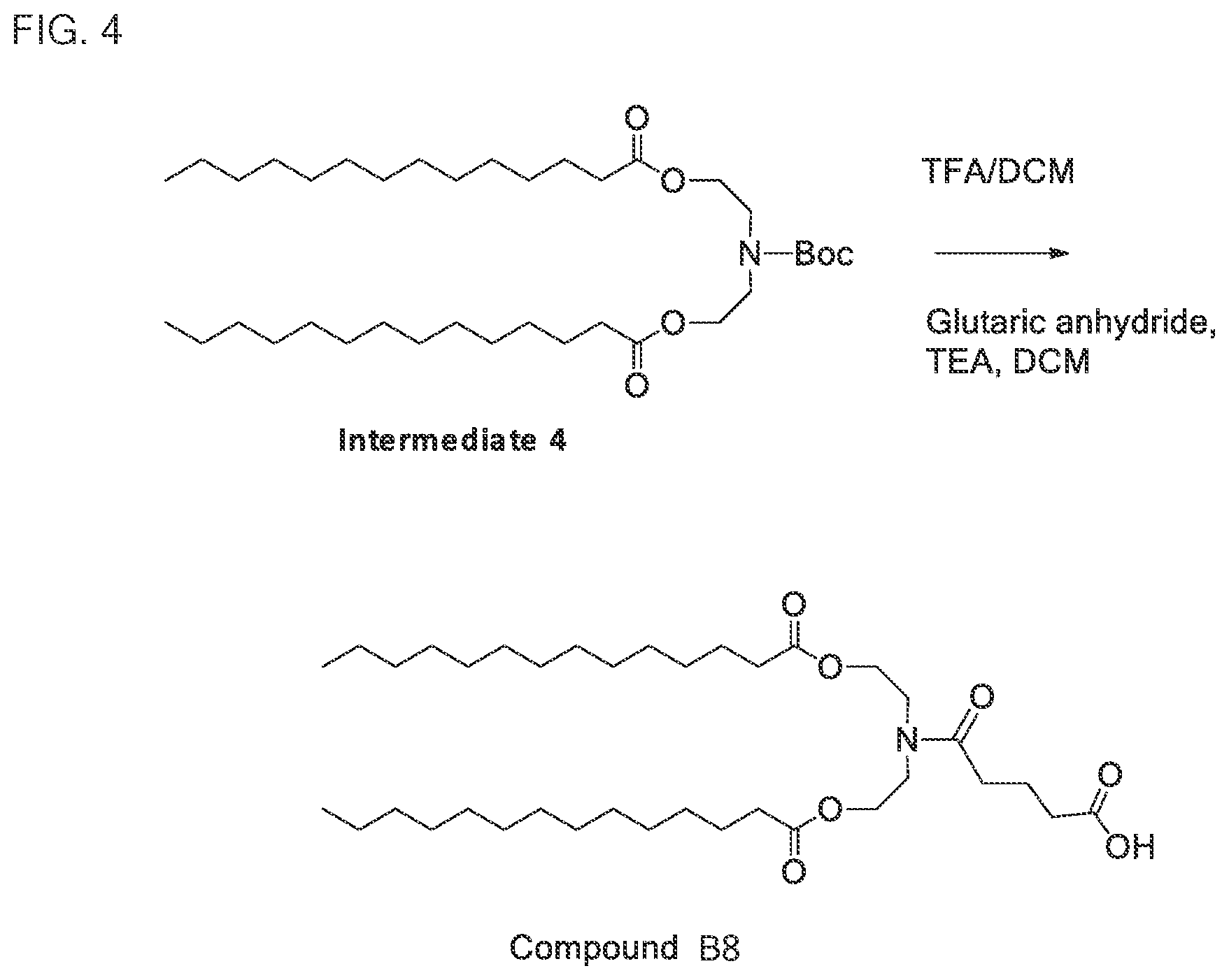 Patent US12319643 Figure 4 – Ionizable compounds and compositions and uses thereof