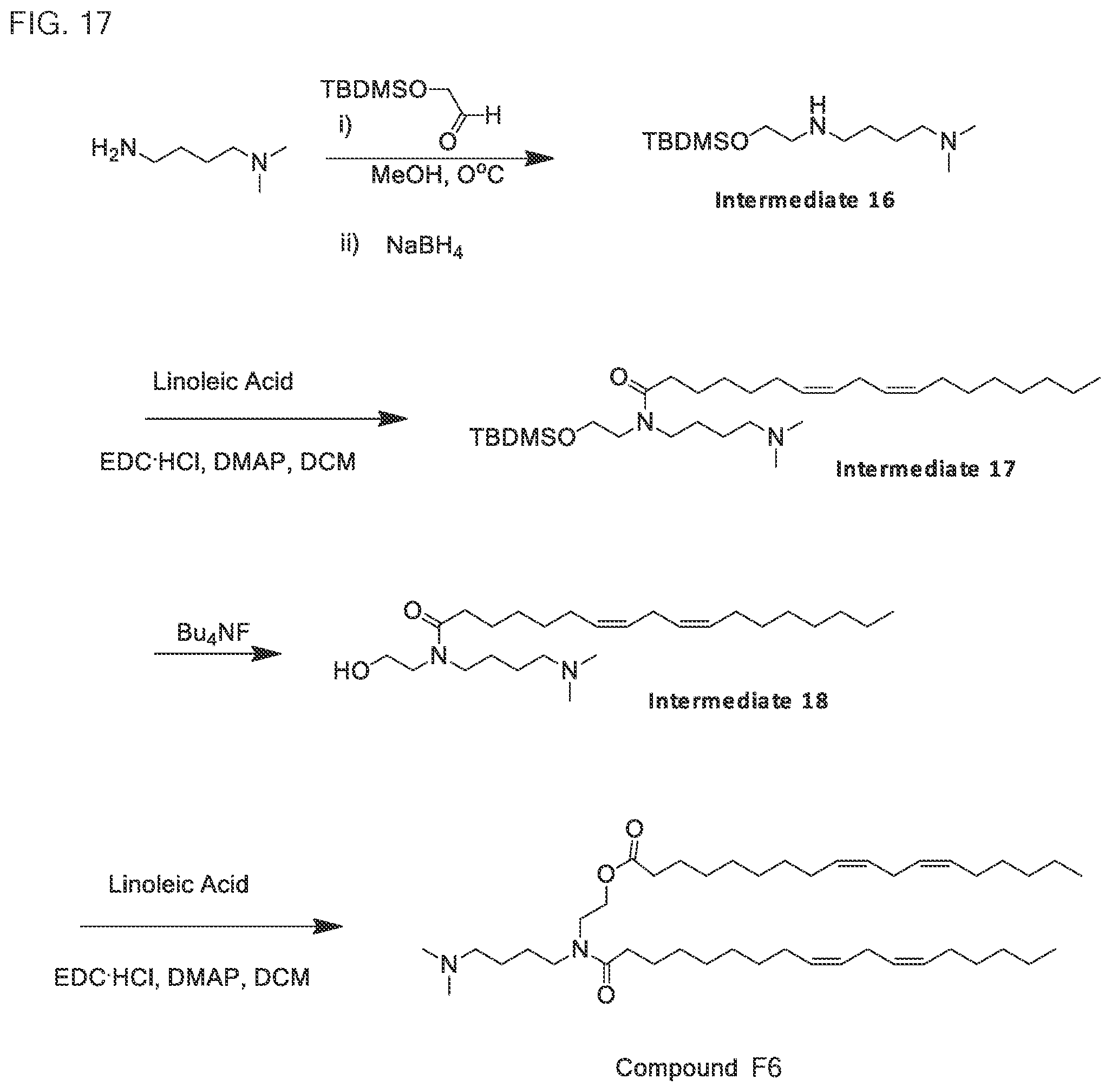 Patent US12319643 Figure 17 – Ionizable compounds and compositions and uses thereof