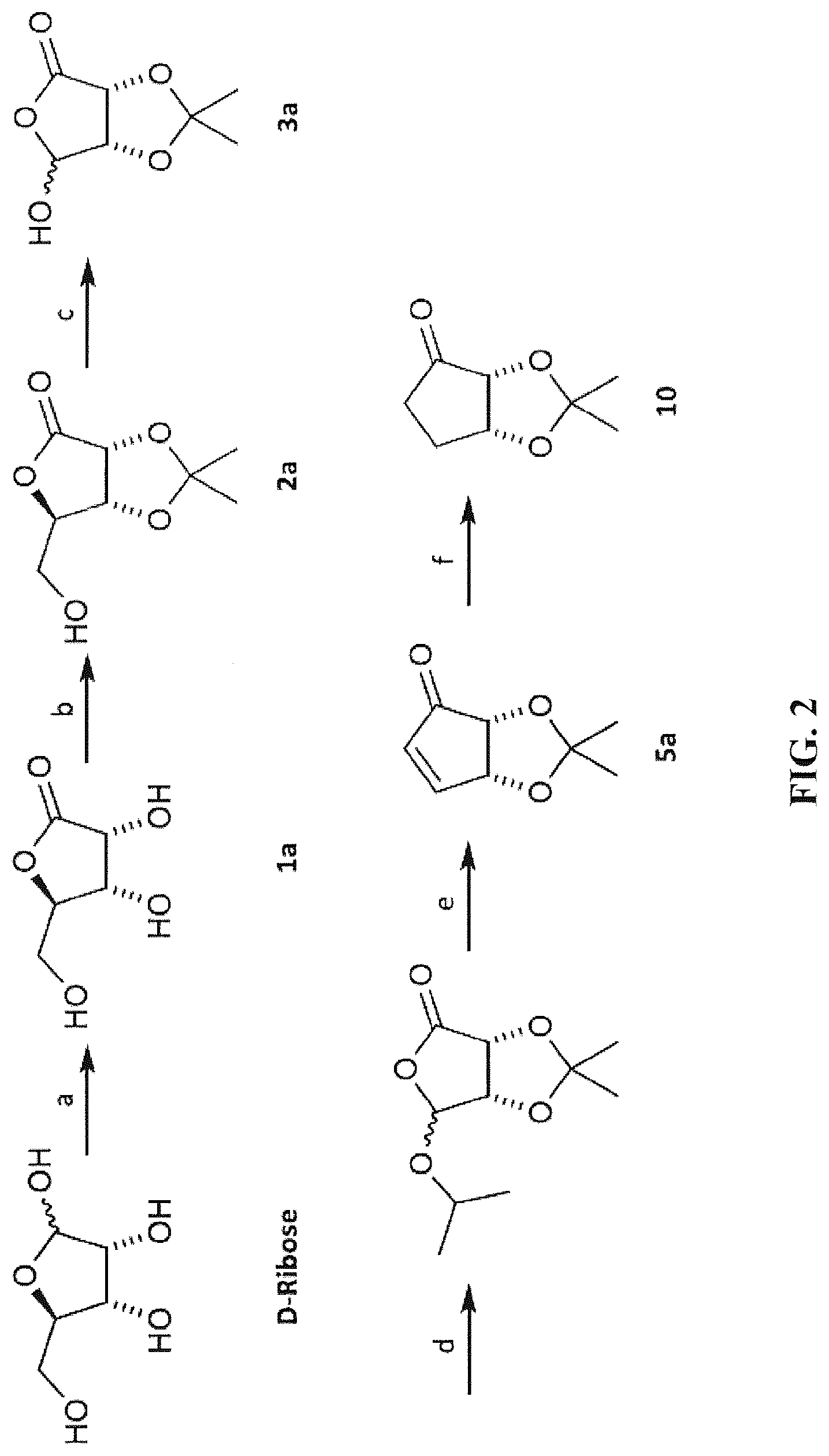 Patent US12319667 Figure 2 – Tricyclo-DNA nucleoside precursors and processes for preparing the same