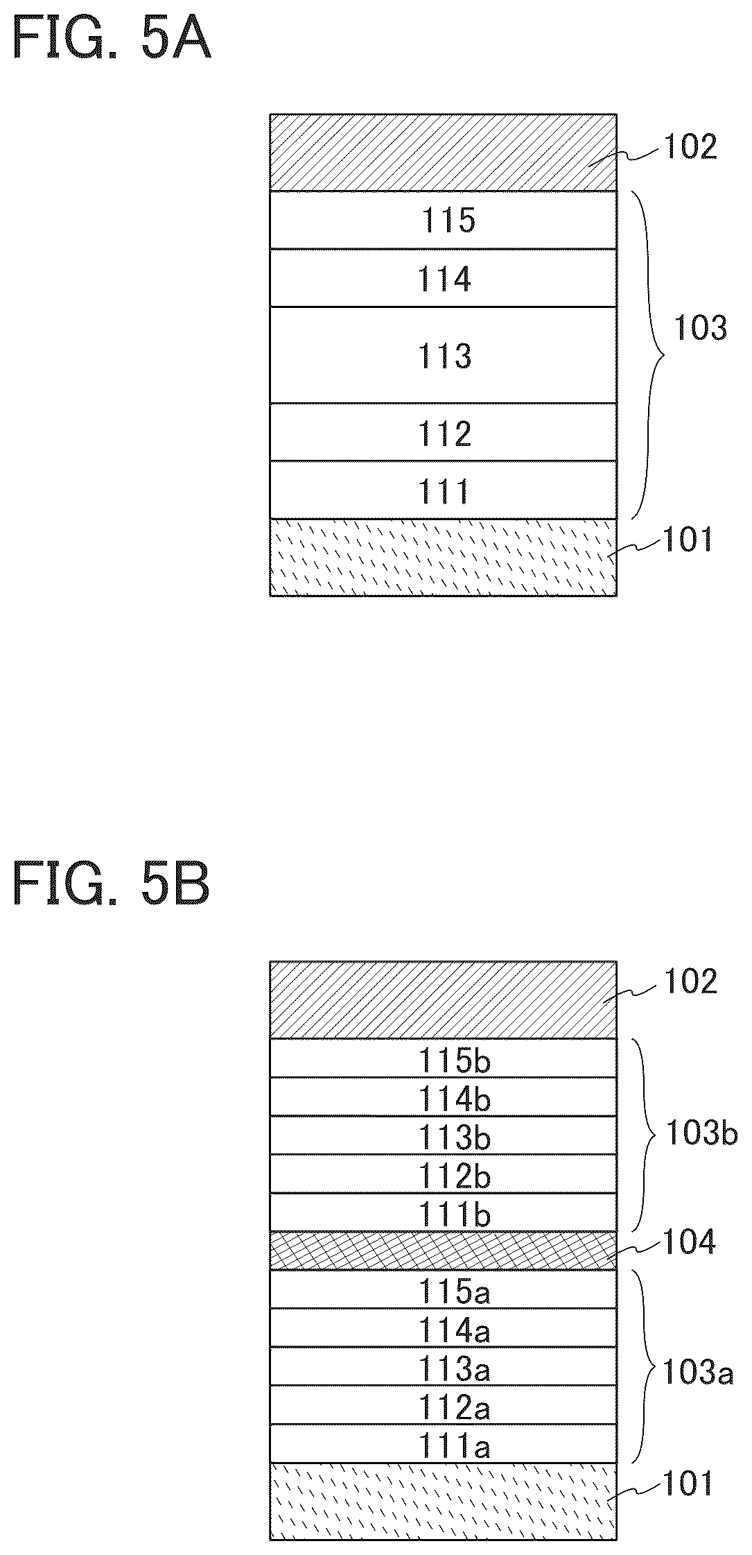 Patent US12319688 Figure 5 – Light-emitting device, light-emitting apparatus, electronic device, and lighting device