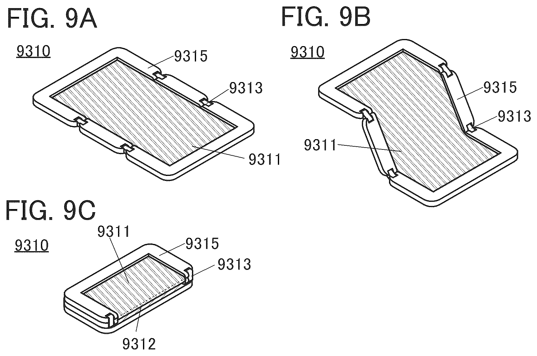 Patent US12319688 Figure 9 – Light-emitting device, light-emitting apparatus, electronic device, and lighting device