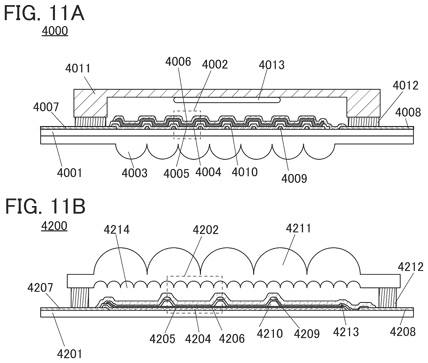Patent US12319688 Figure 11 – Light-emitting device, light-emitting apparatus, electronic device, and lighting device