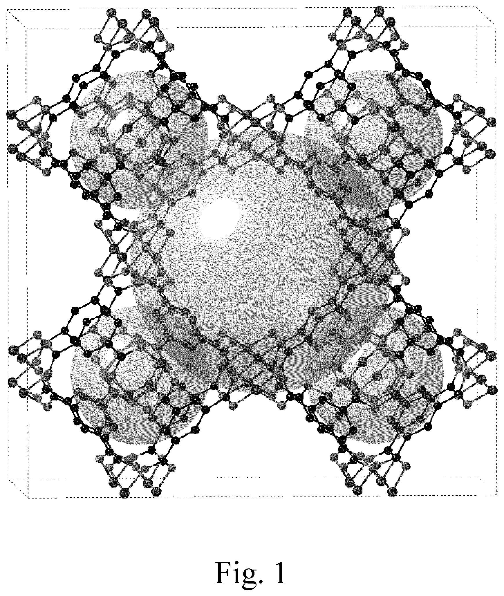 Patent US12319704 Figure 1 – Multimetal-metal organic framework adsorbent