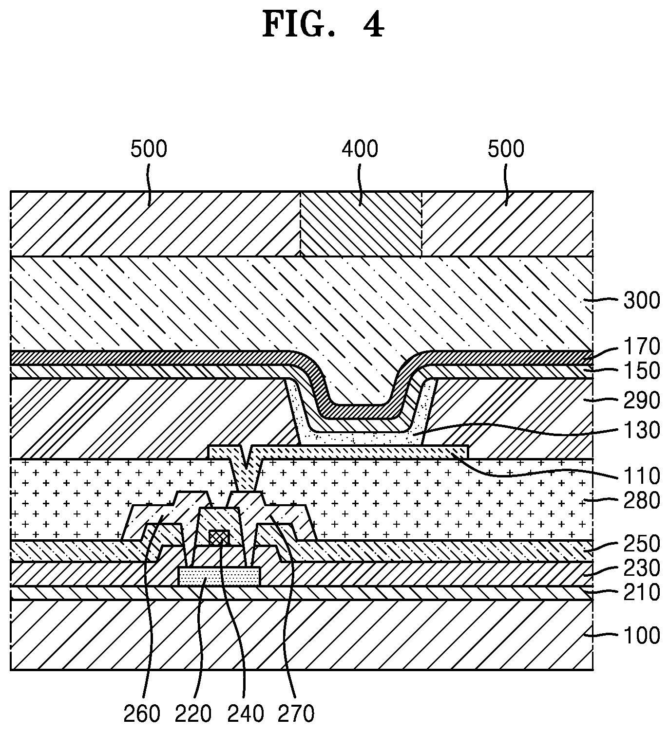 Patent US12319706 Figure 4 – Organometallic compound, light-emitting device including the same, and electronic apparatus including the light-emitting device