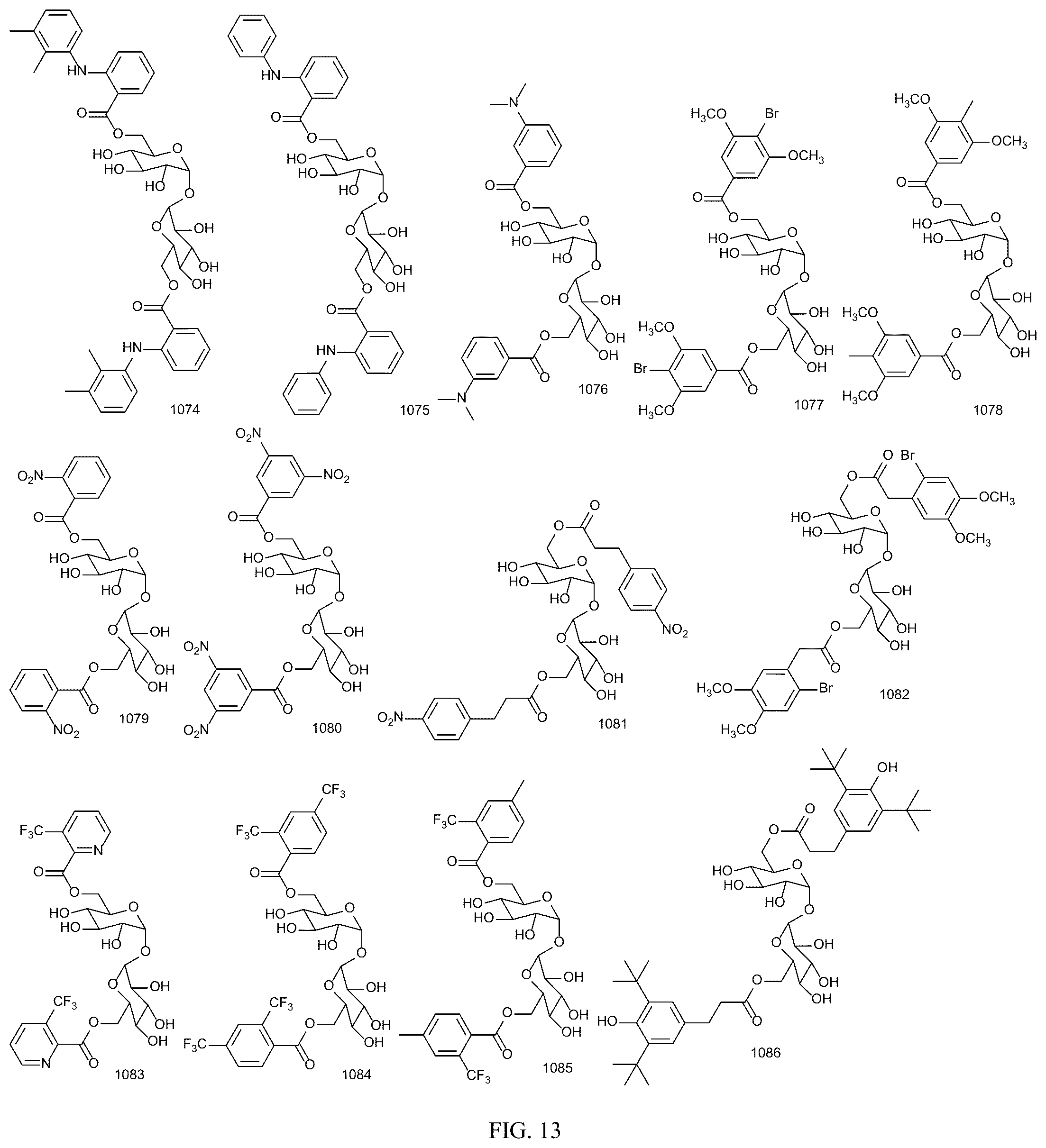 Patent US12319709 Figure 17 – Diaryl trehalose compounds and uses thereof