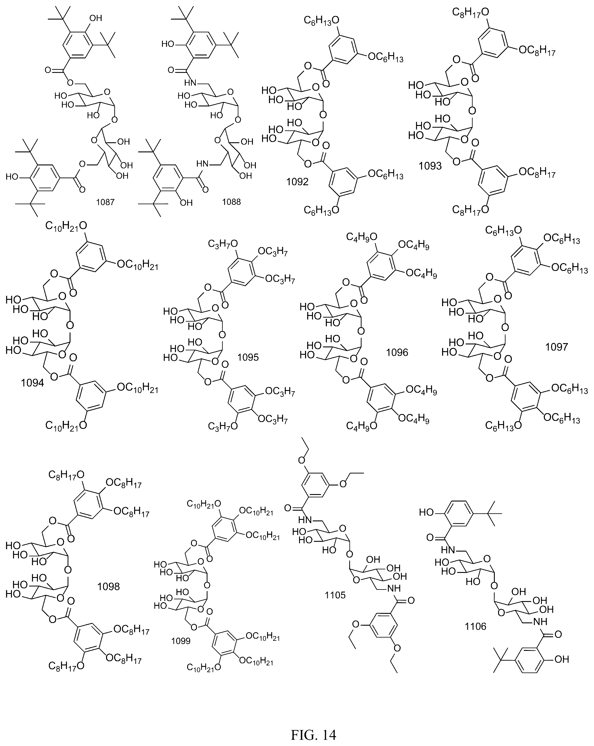 Patent US12319709 Figure 18 – Diaryl trehalose compounds and uses thereof