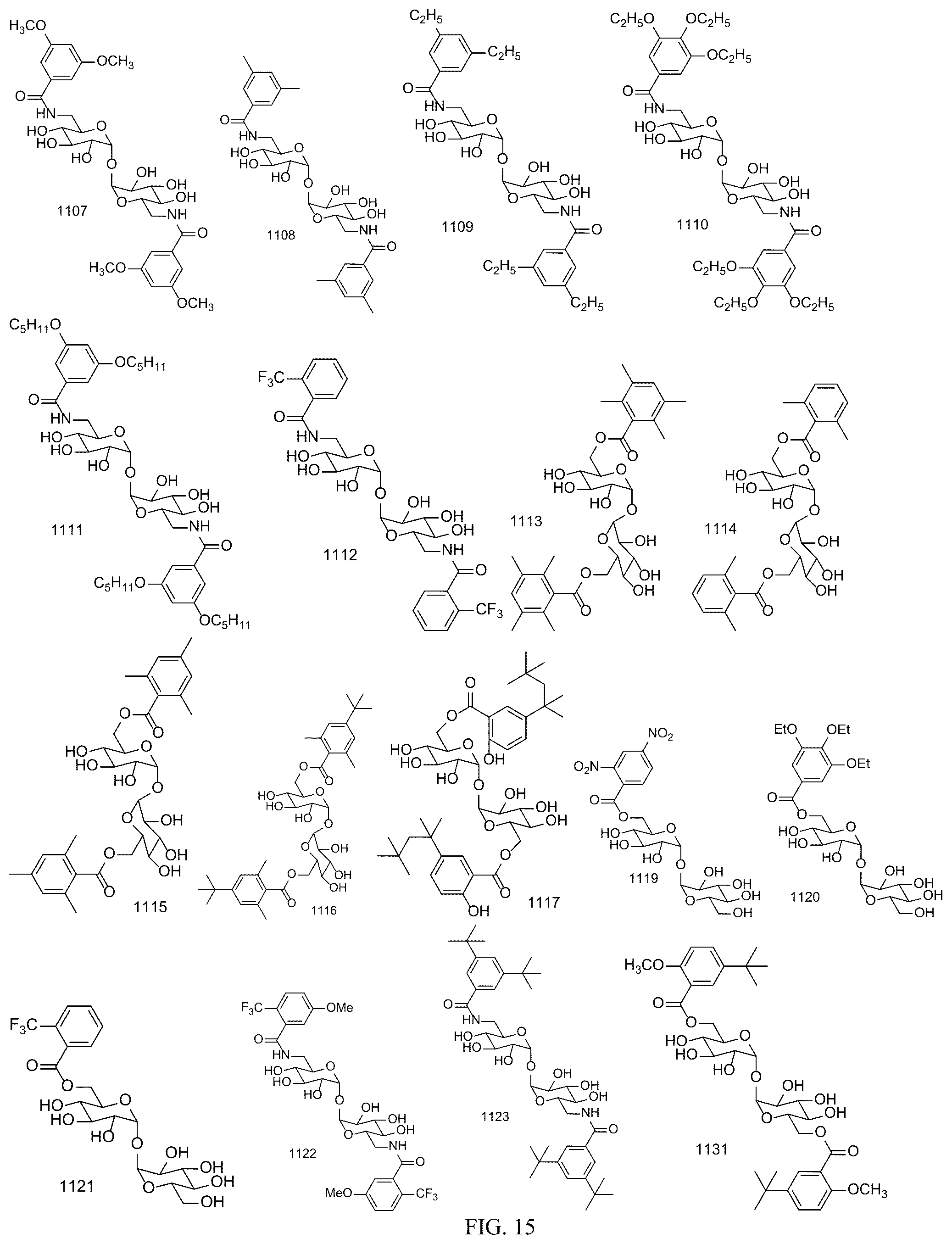 Patent US12319709 Figure 19 – Diaryl trehalose compounds and uses thereof