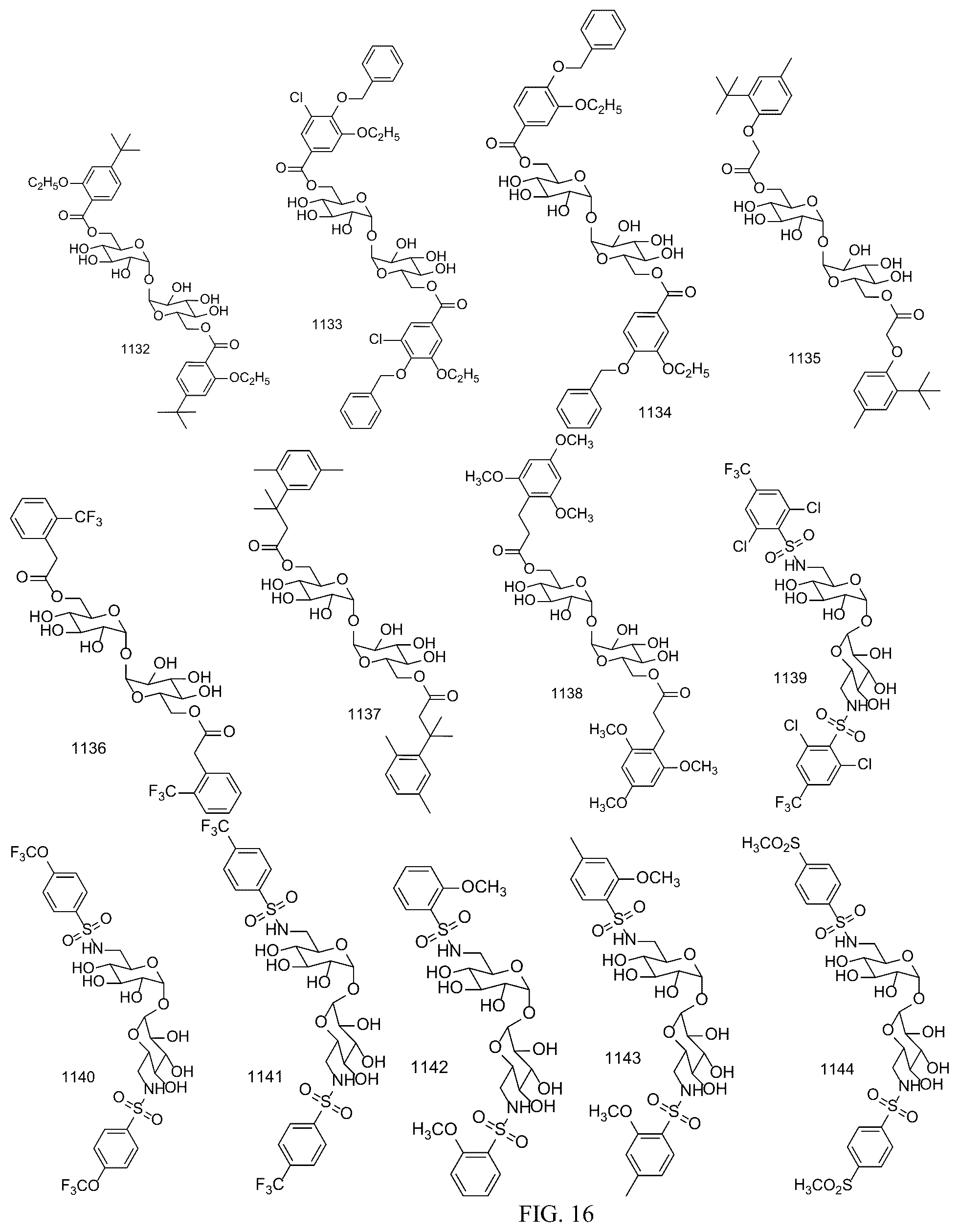 Patent US12319709 Figure 20 – Diaryl trehalose compounds and uses thereof