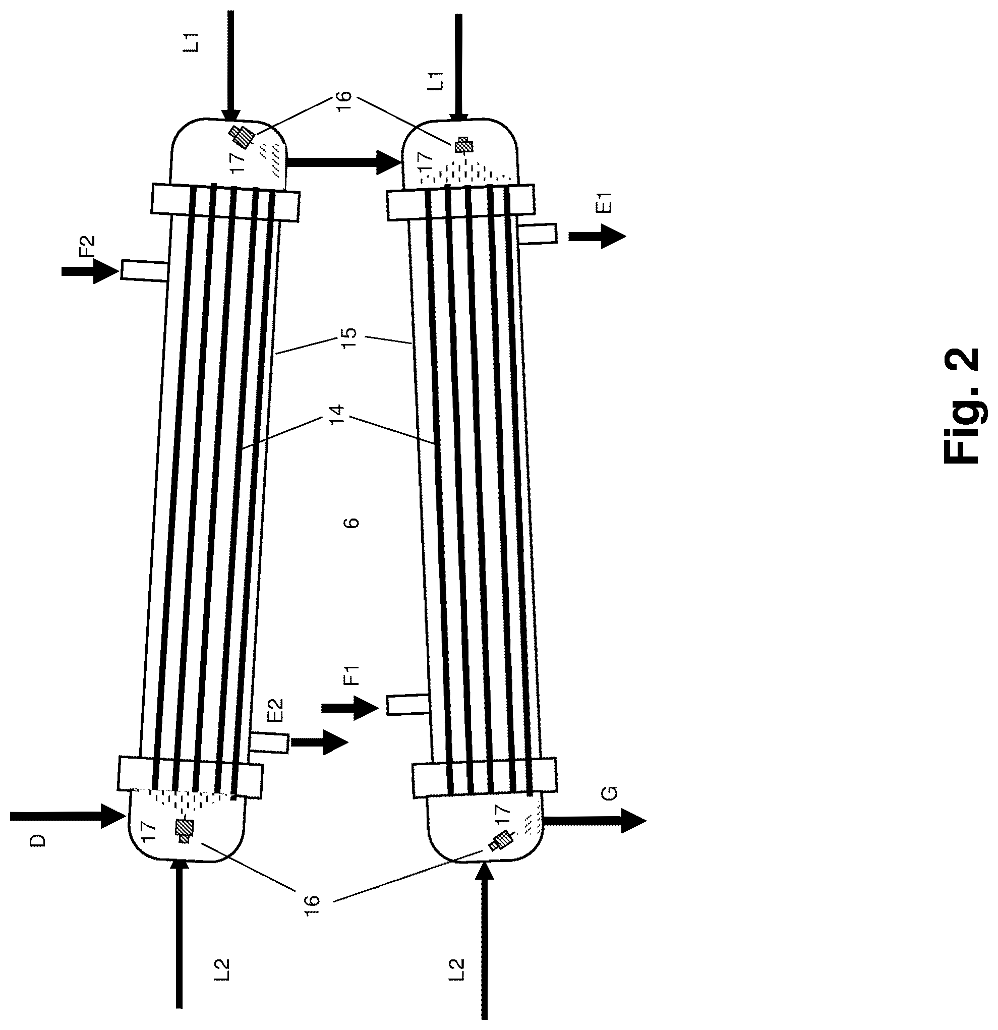 Patent US12319819 Figure 2 – Thermolysis system and method for obtaining recovered carbon black and fuel from disused tires