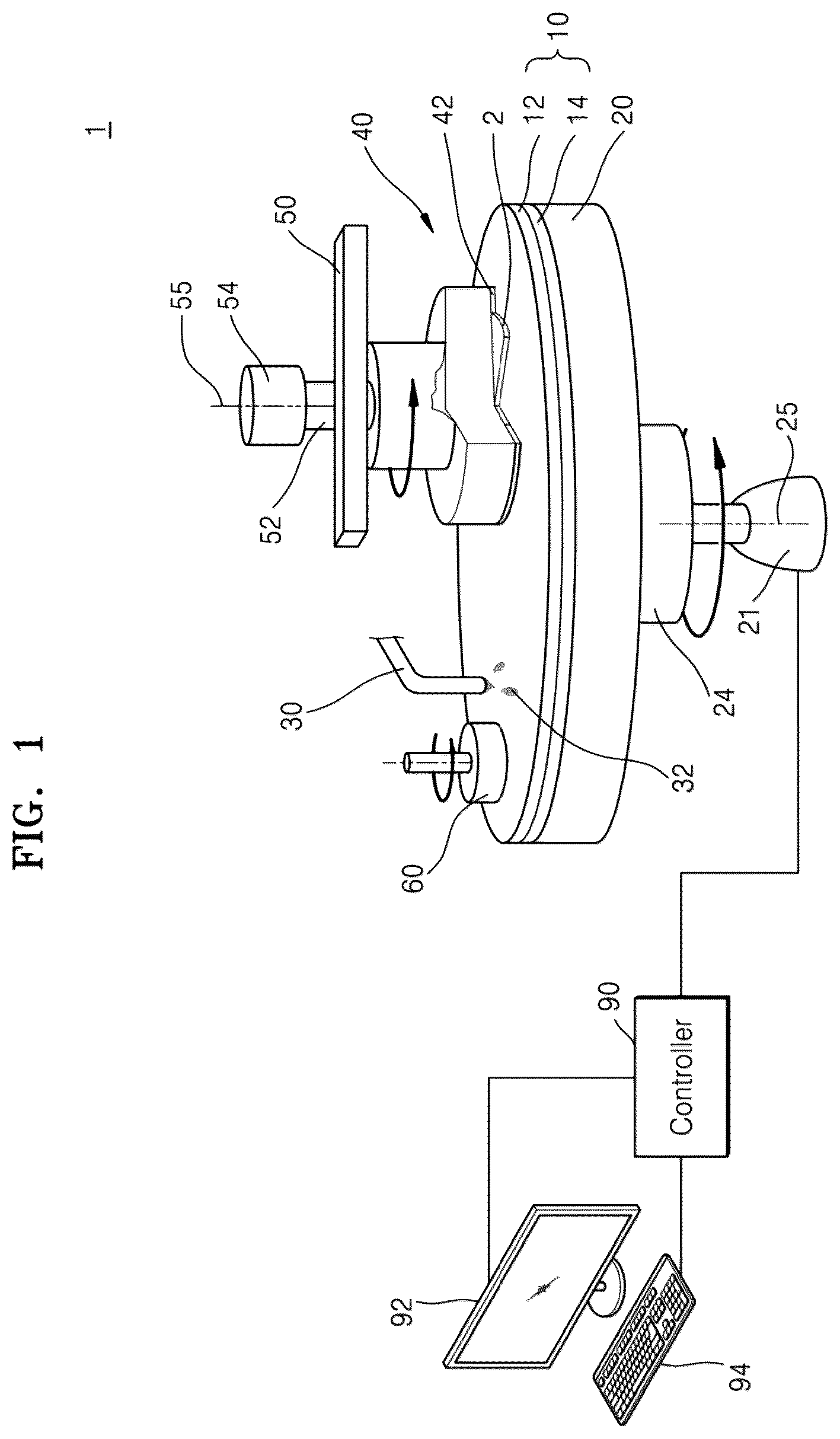 Patent US12319841 Figure 1 – Slurry composition for chemical mechanical polishing