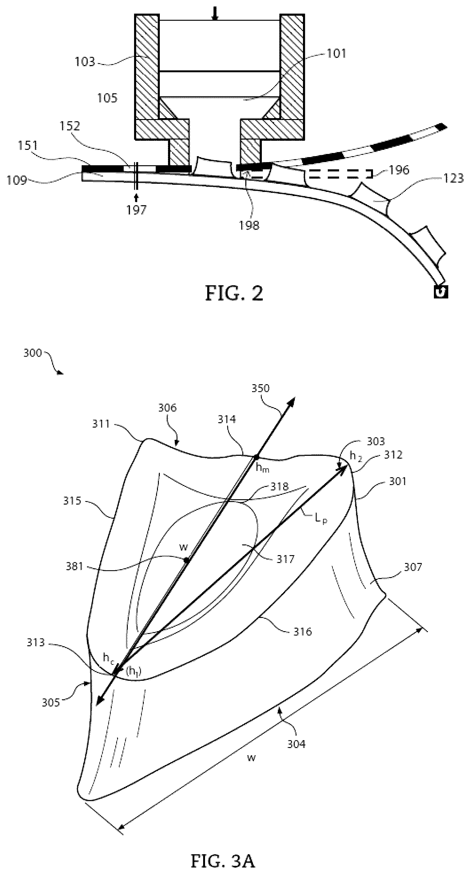 Patent US12319863 Figure 2 – Abrasive article including shaped abrasive particles