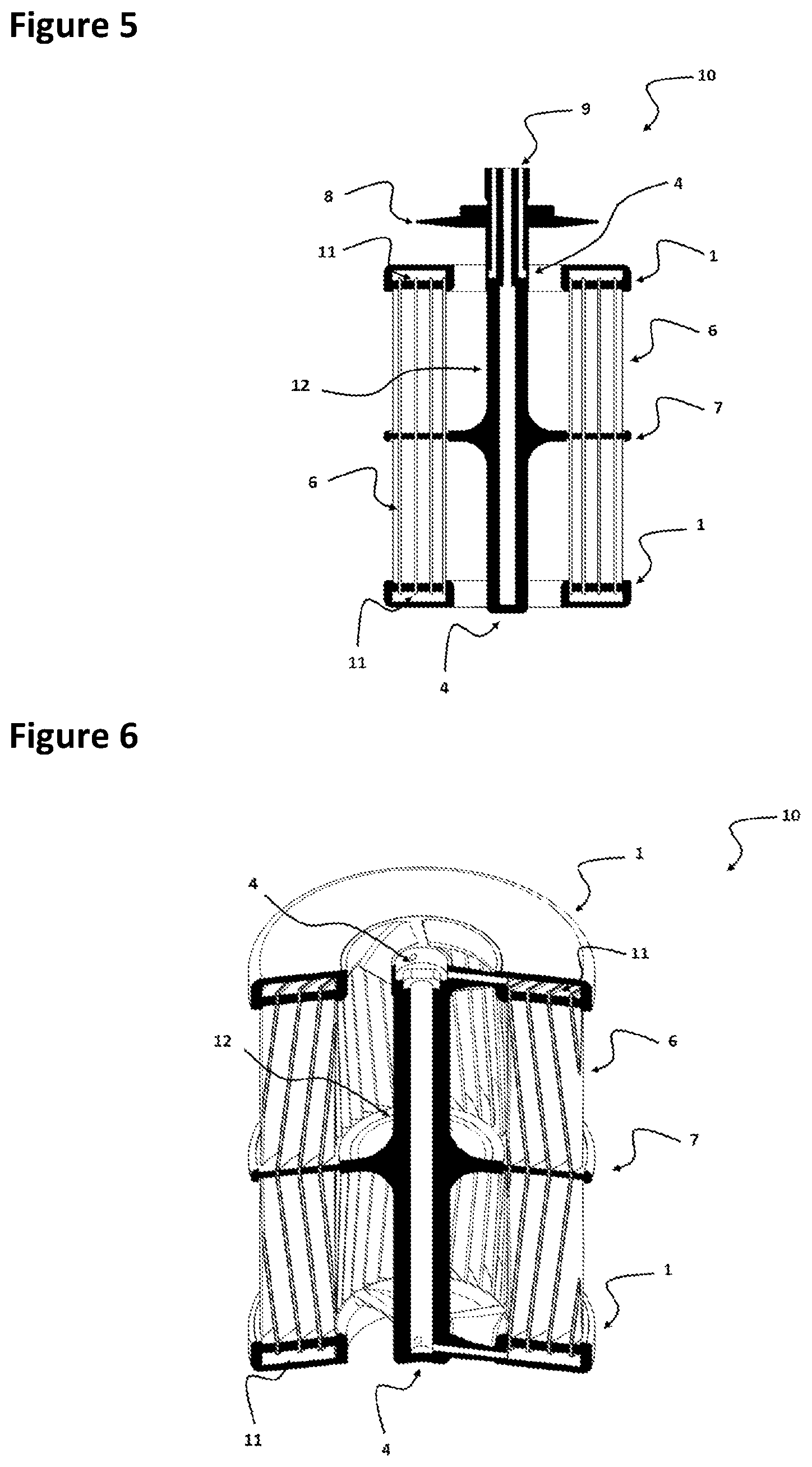 Patent US12319900 Figure 3 – Integral gas-introduction and stirring unit for gas-liquid reactors