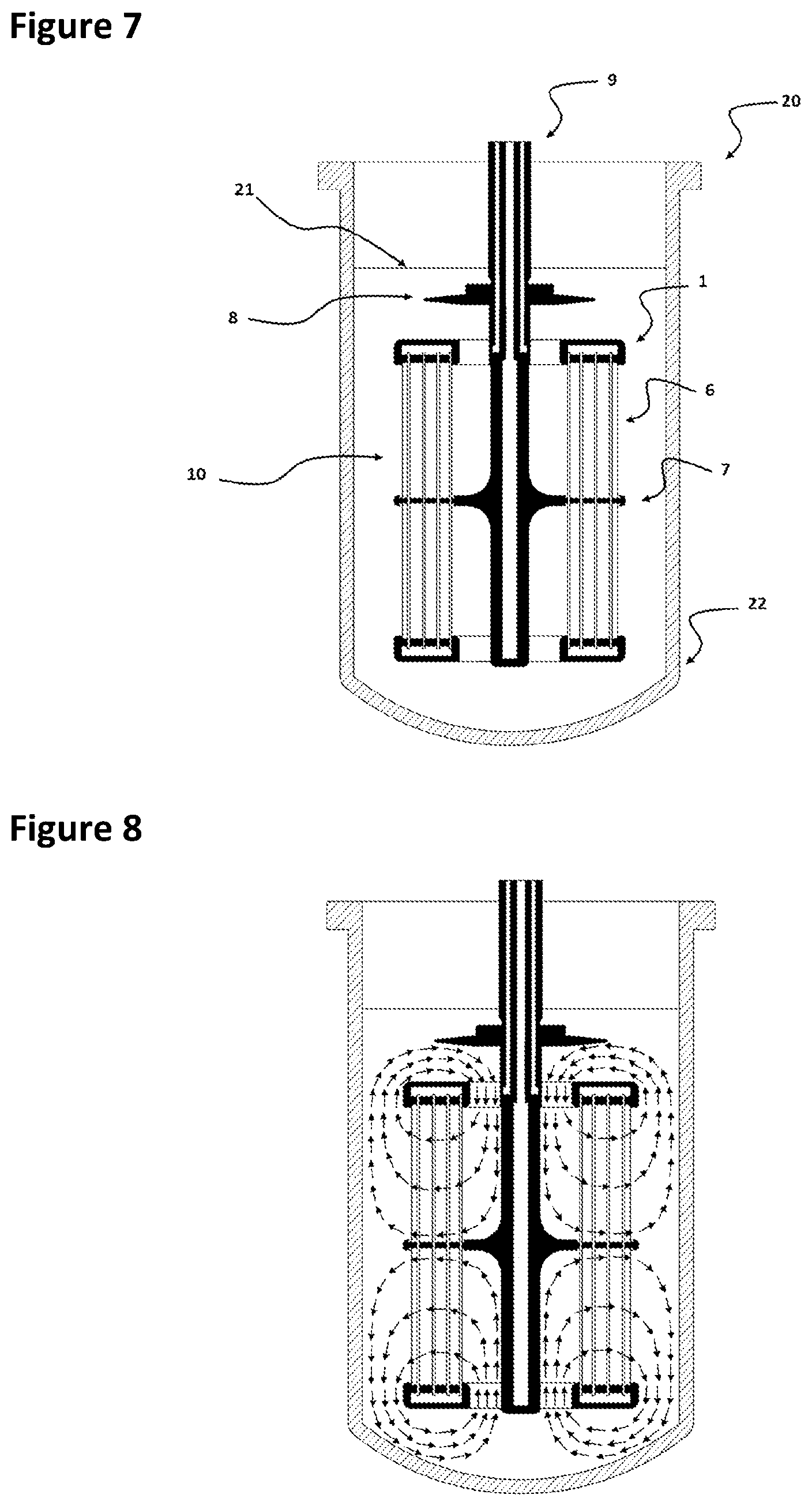 Patent US12319900 Figure 4 – Integral gas-introduction and stirring unit for gas-liquid reactors
