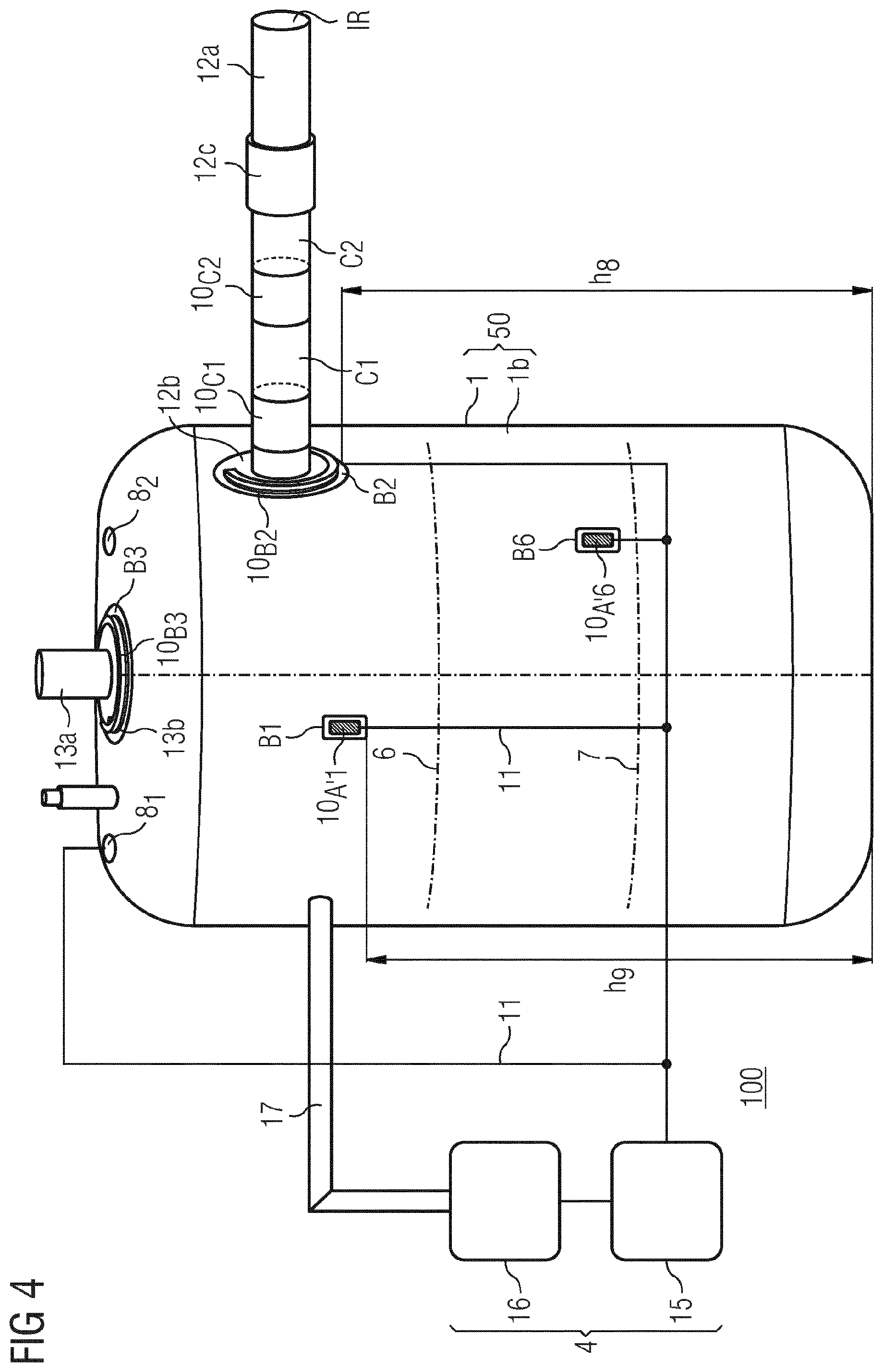 Patent US12319906 Figure 5 – Detecting foam in a bioreactor plant