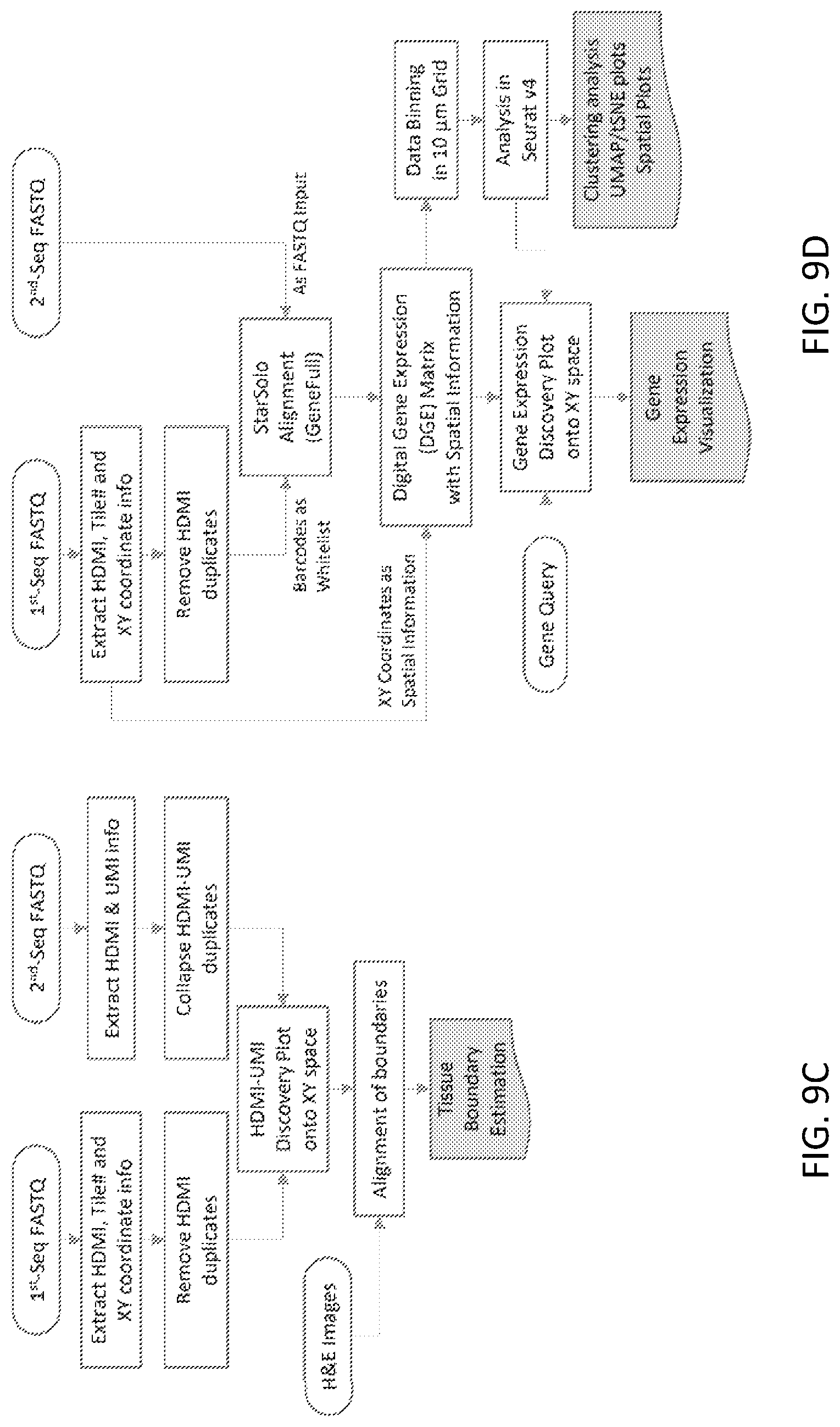 Patent US12319955 Figure 16 – Materials and methods for localized detection of nucleic acids in a tissue sample