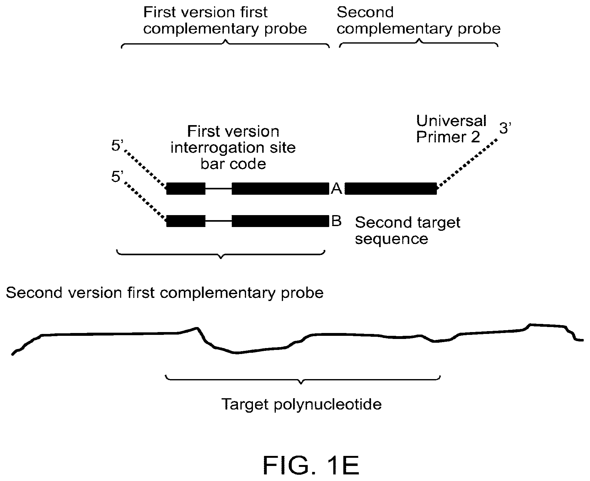 Patent US12319957 Figure 3 – Nucleic acid analysis by joining barcoded polynucleotide probes