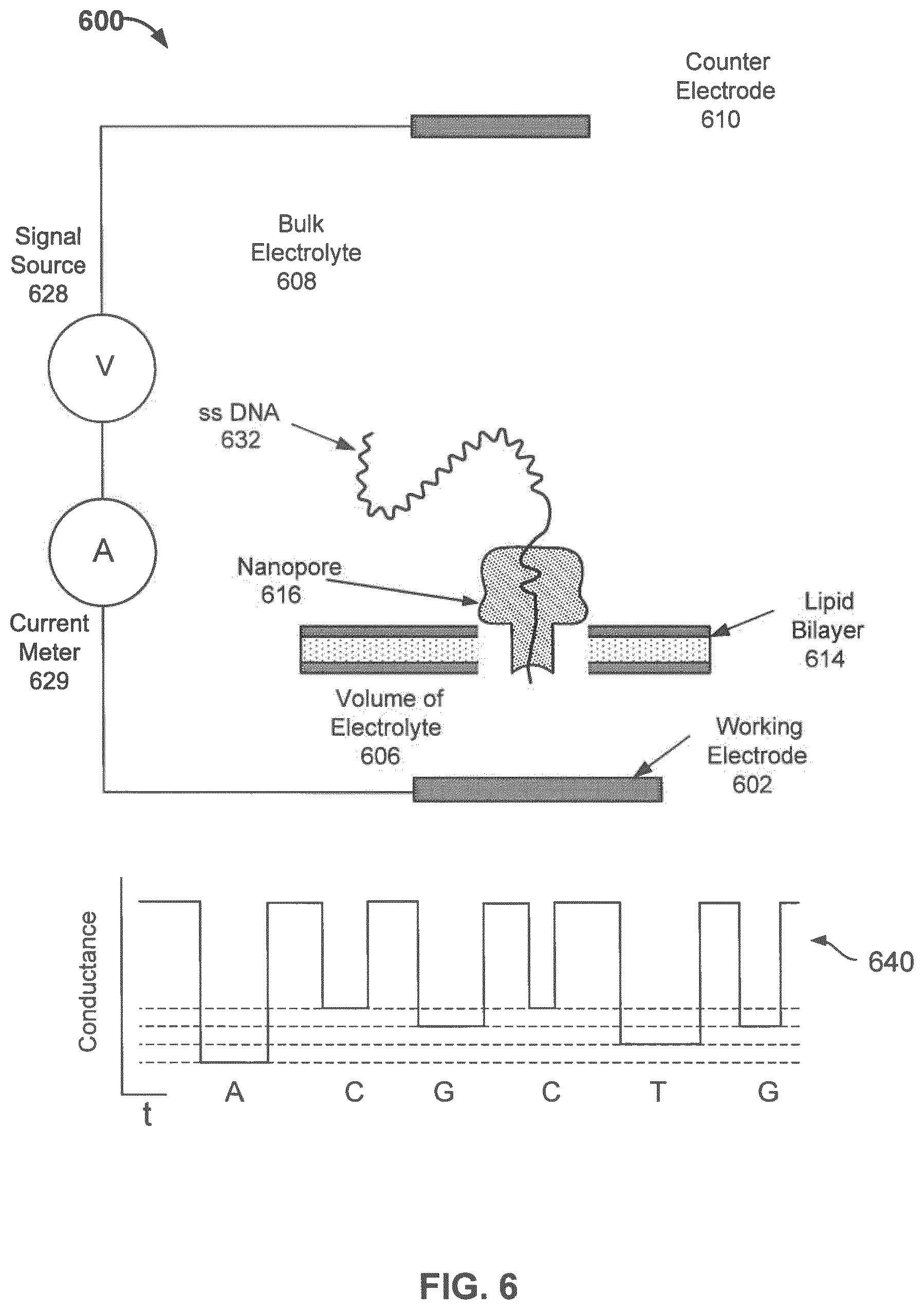 Patent US12319960 Figure 6 – Nanopore voltage methods
