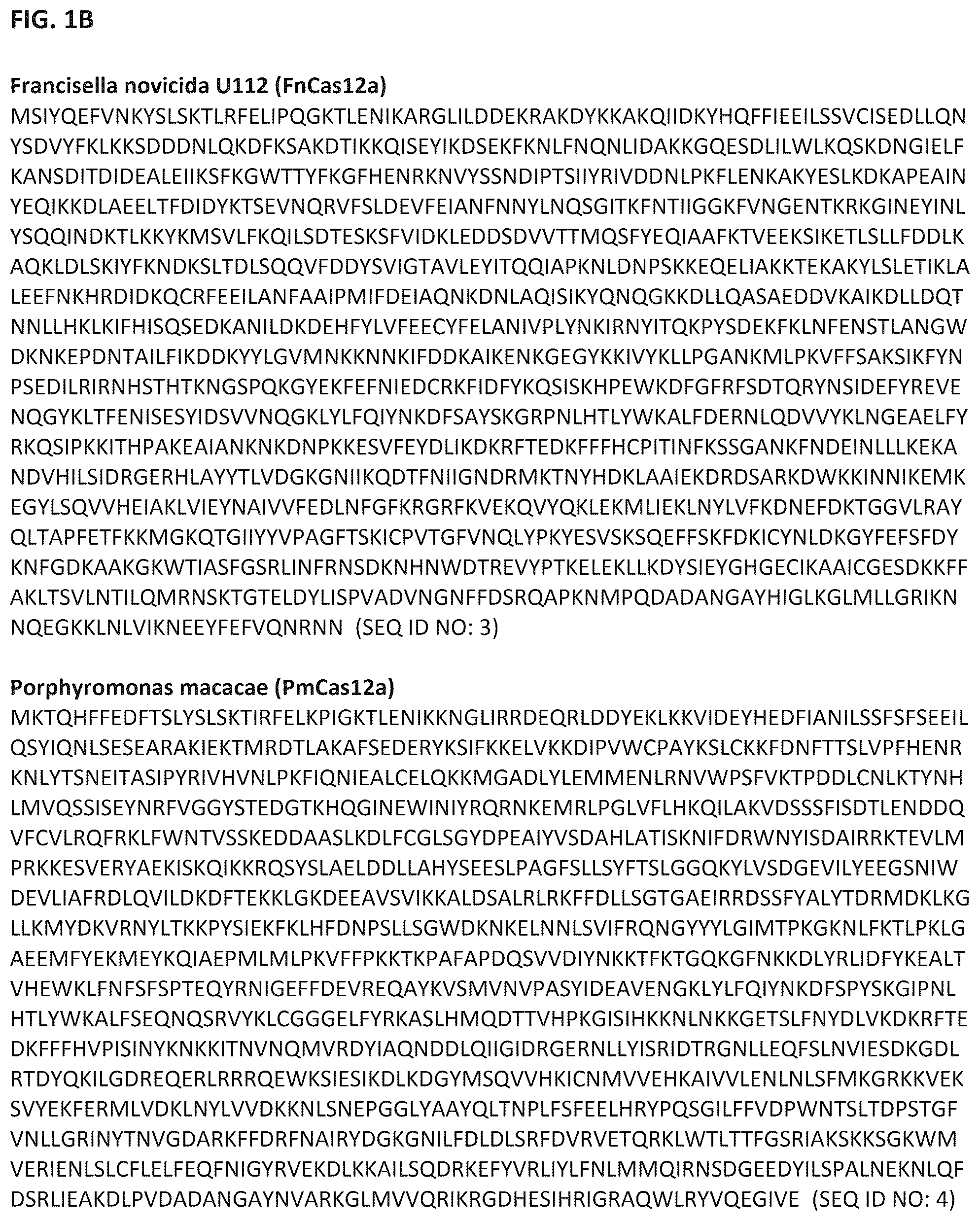 Patent US12319963 Figure 2 – Type V CRISPR/Cas effector proteins for cleaving ssDNAs and detecting target DNAs