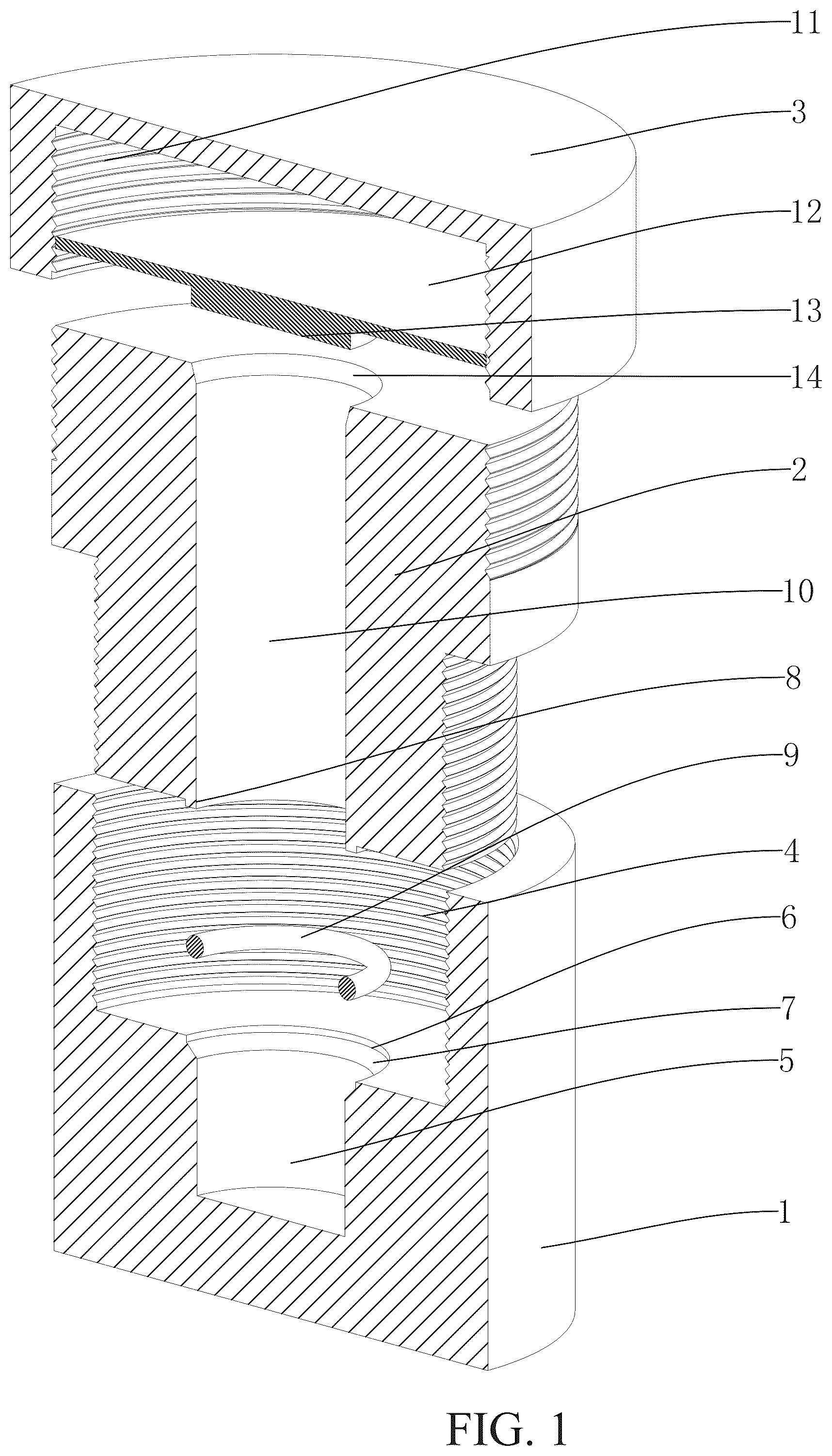 Patent US12319978 — Sealed cobalt leaching device, reagent for cobalt leaching, method using device, use of method — Figure 1