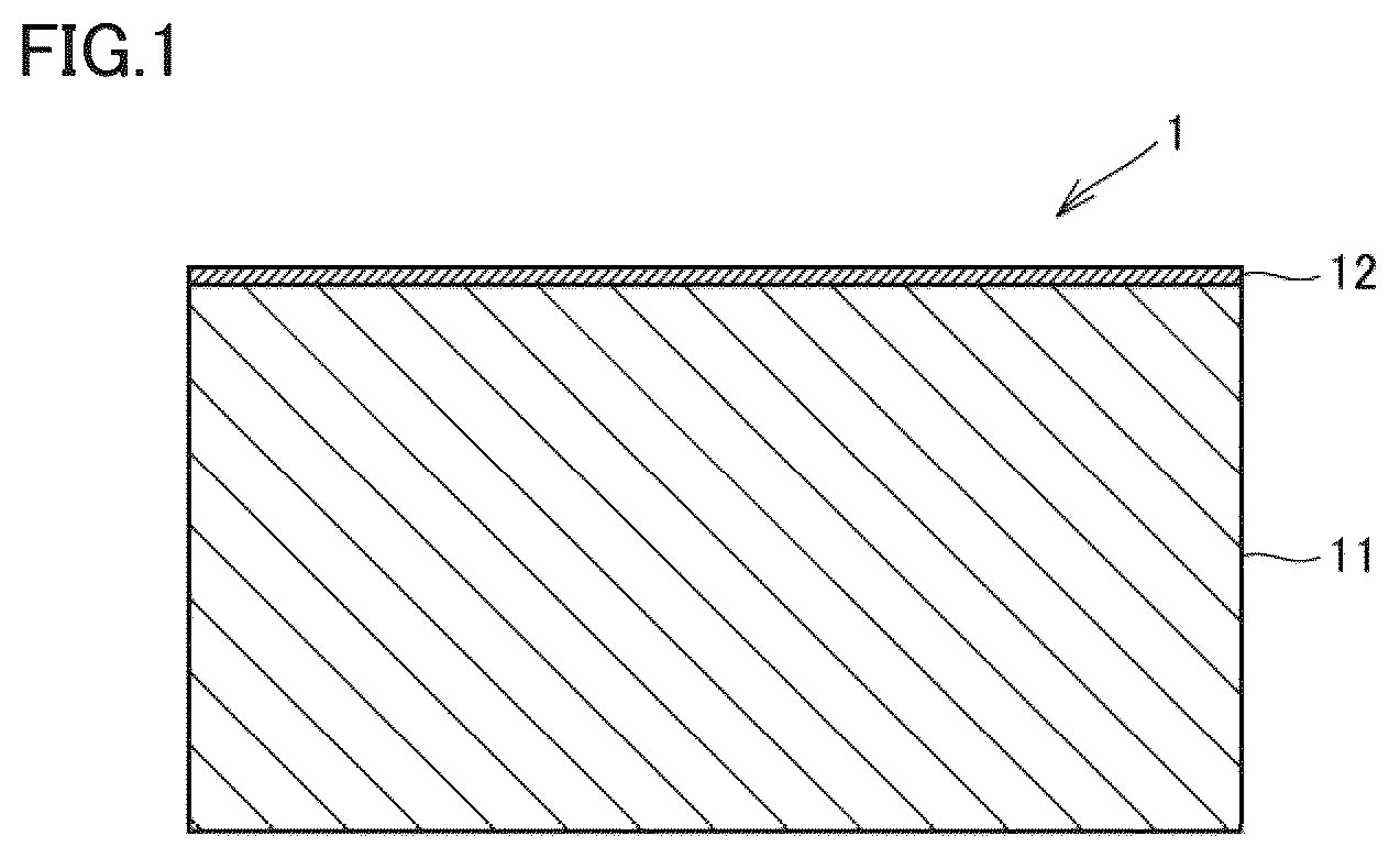 Patent US12319991 — Base material and cutting tool — Figure 1