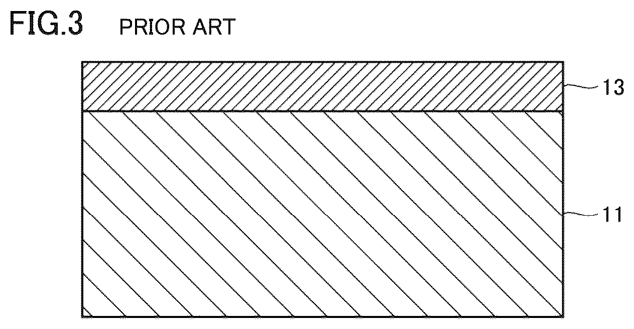 Patent US12319991 Figure 3 – Base material and cutting tool