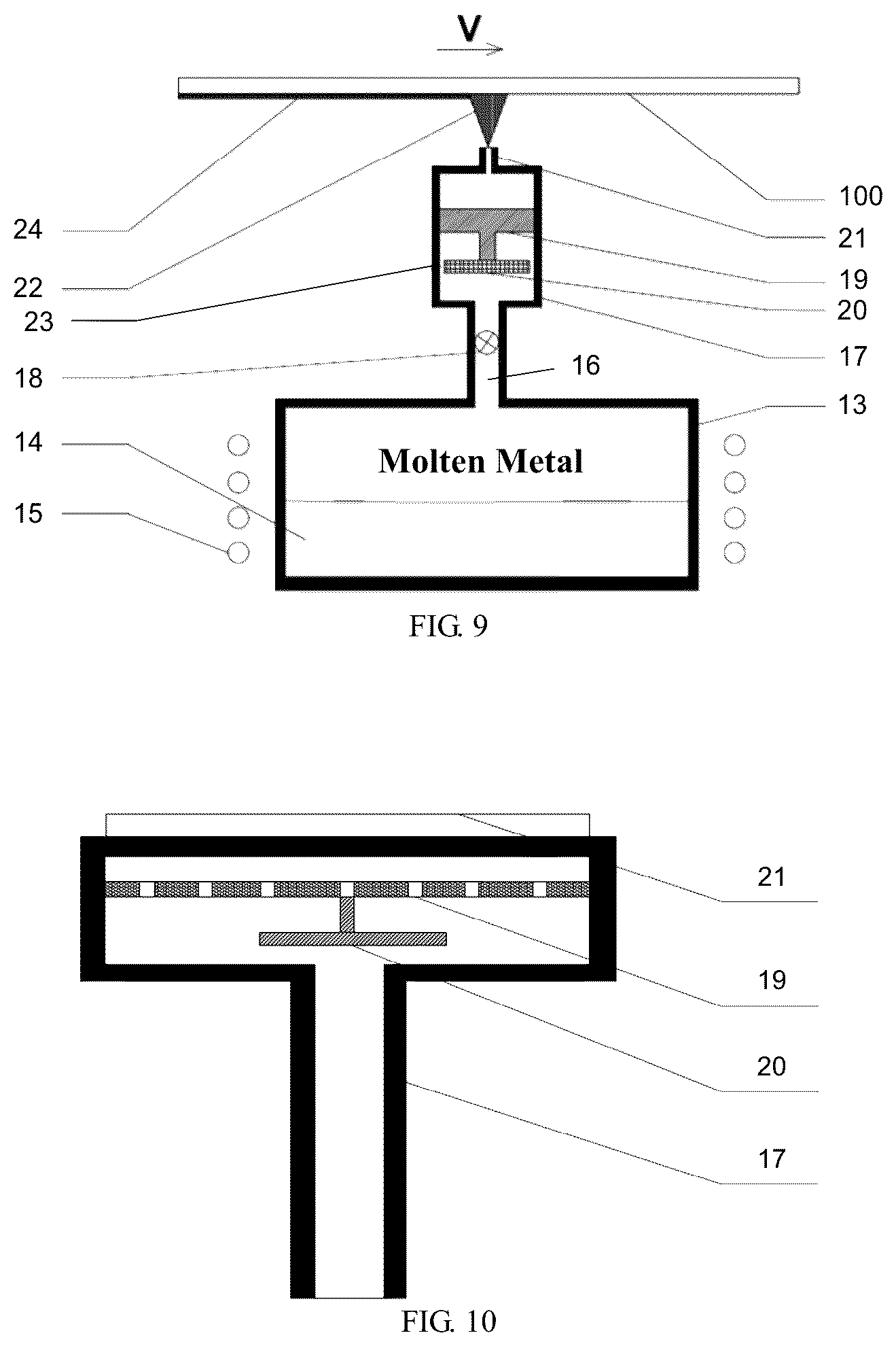 Patent US12319998 Figure 5 – Vacuum coating device