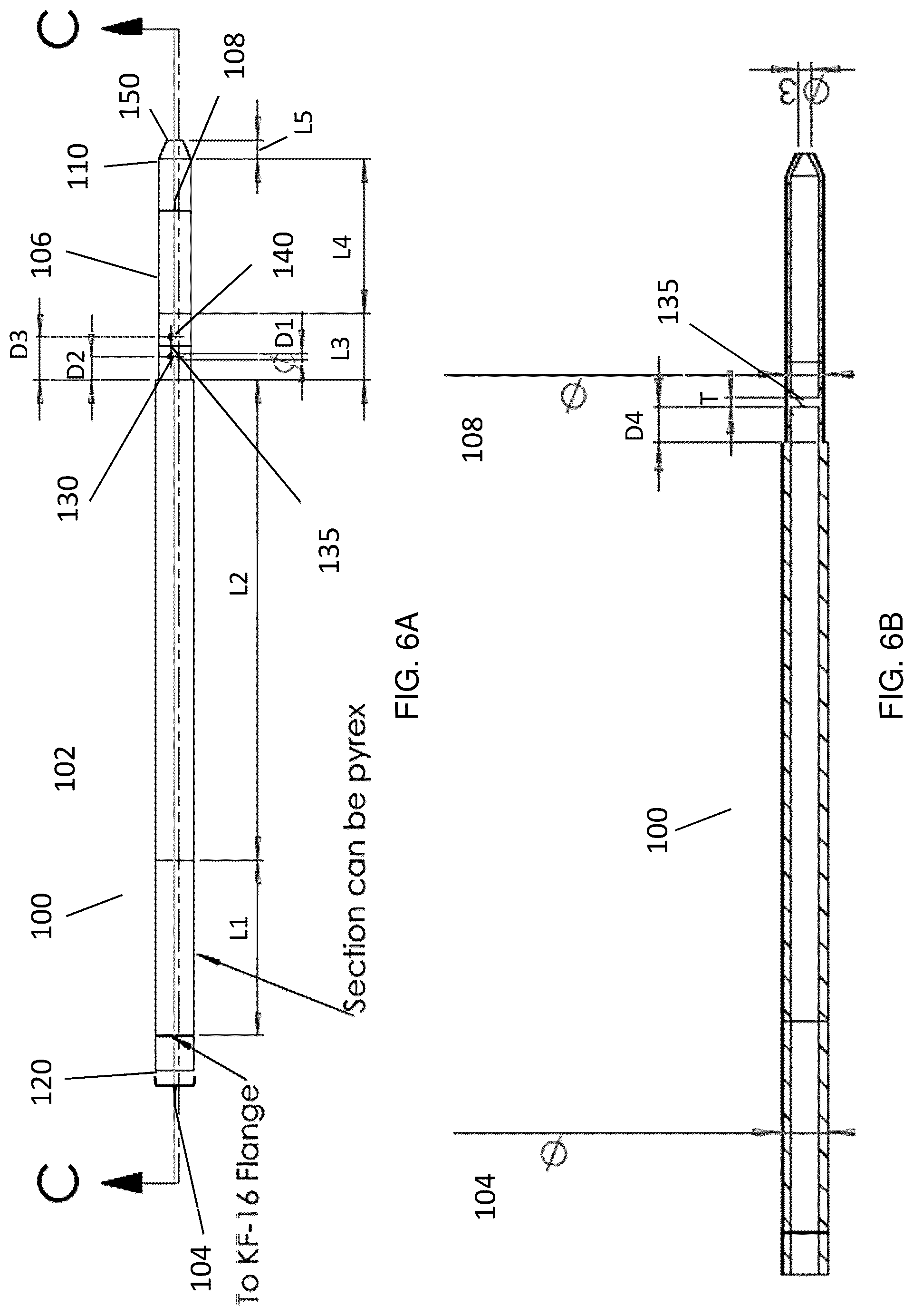 Patent US12320000 Figure 7 – High-temperature quartz insert design for controlling material input
