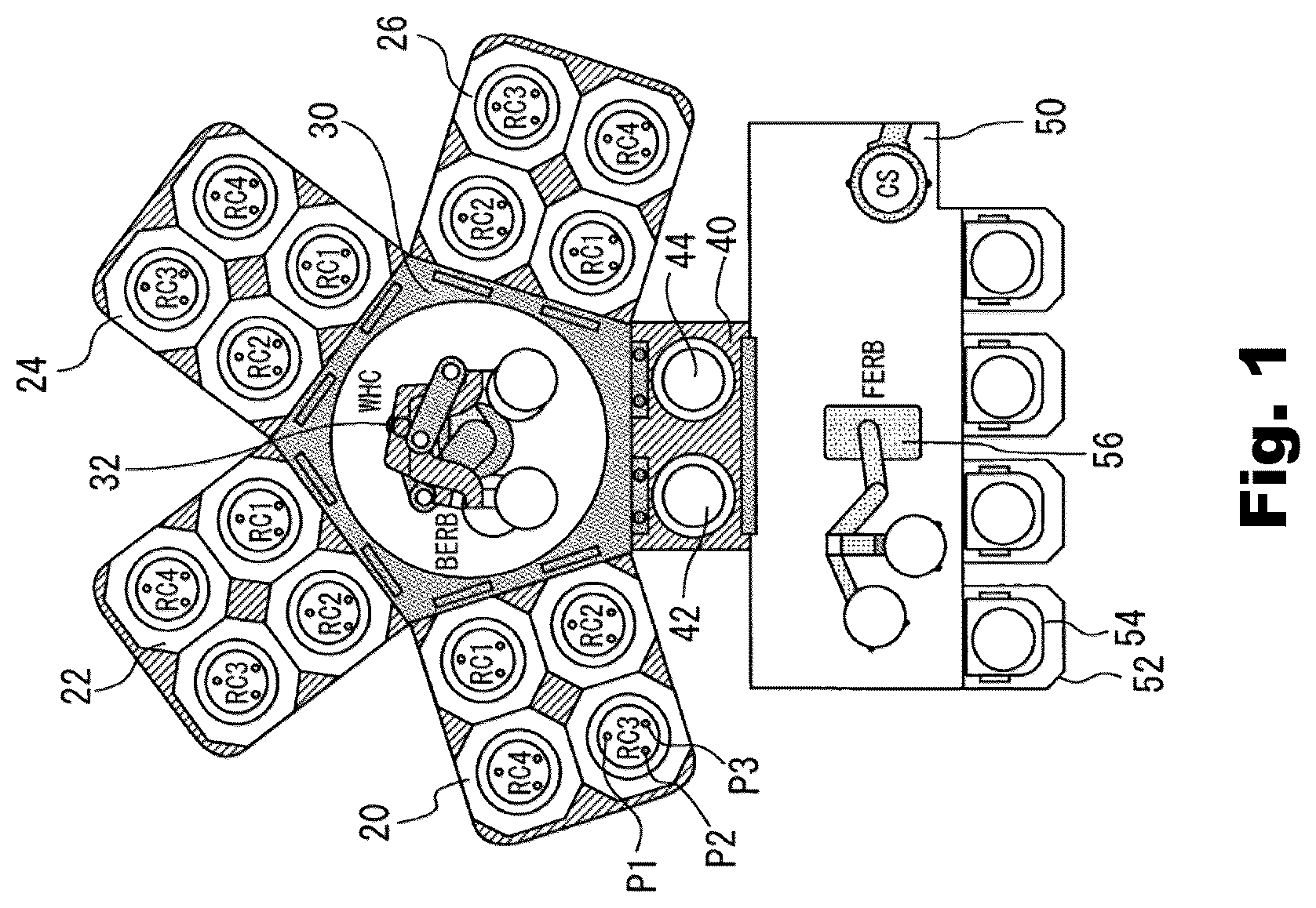 Patent US12320003 Figure 1 – Substrate processing apparatus including gas diffusion nozzle