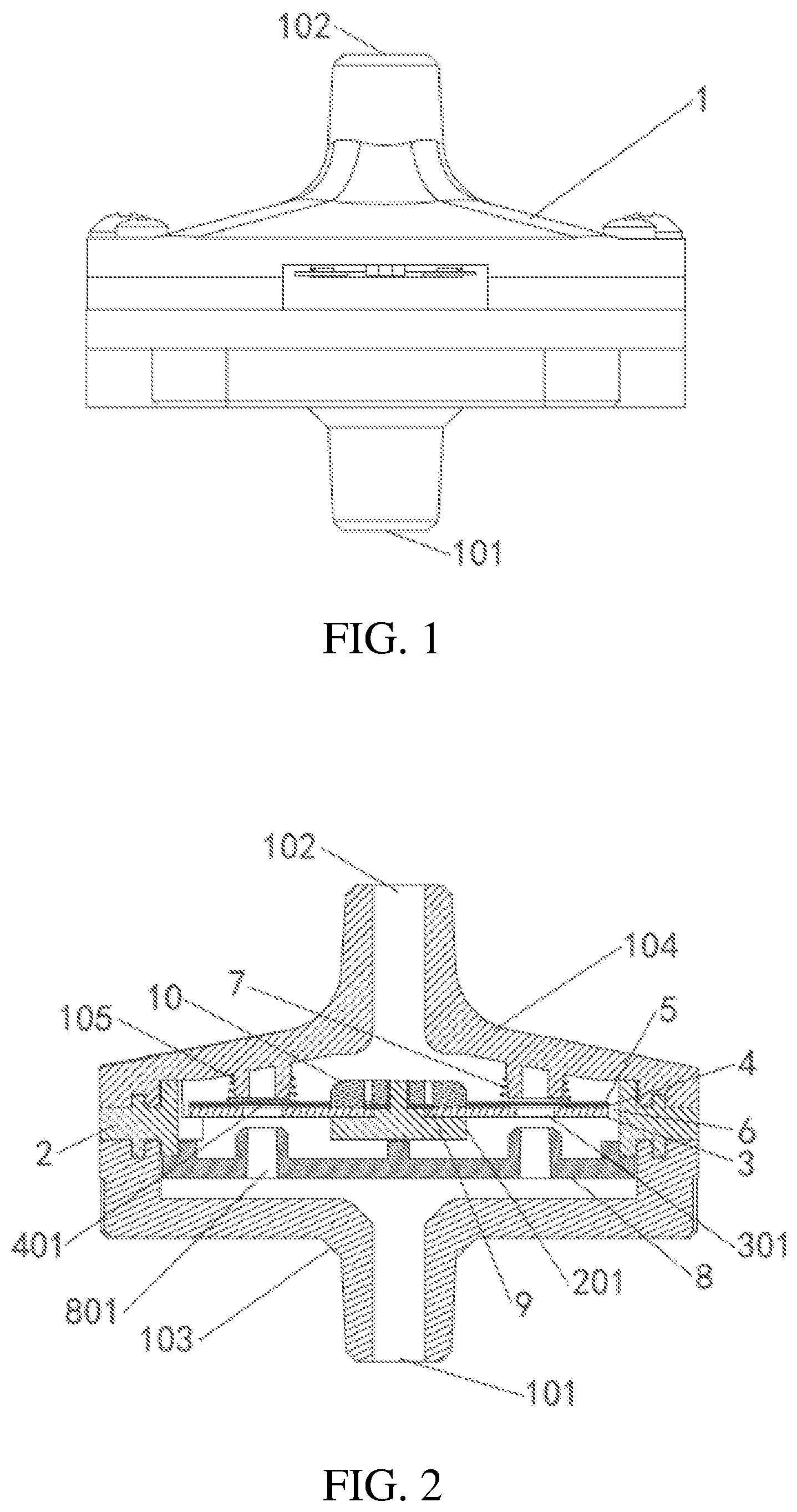 Patent US12320024 Figure 1 – Ozone electrolysis cell and ozone electrolysis cell application module