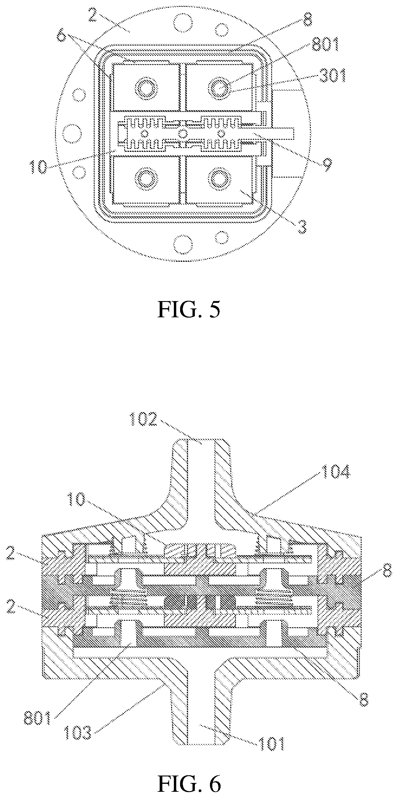 Patent US12320024 Figure 3 – Ozone electrolysis cell and ozone electrolysis cell application module