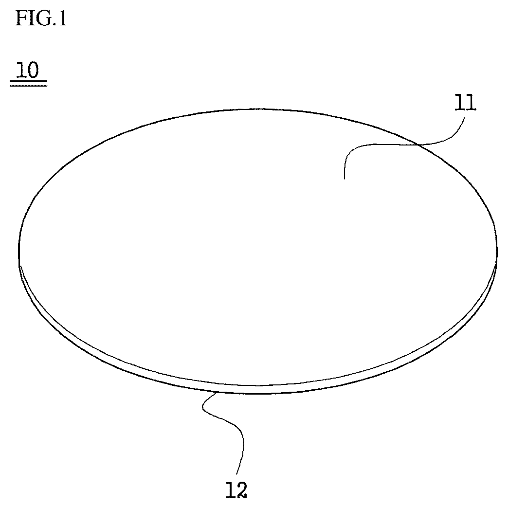 Patent US12320033 Figure 1 – Silicon carbide wafer and method of preparing the same
