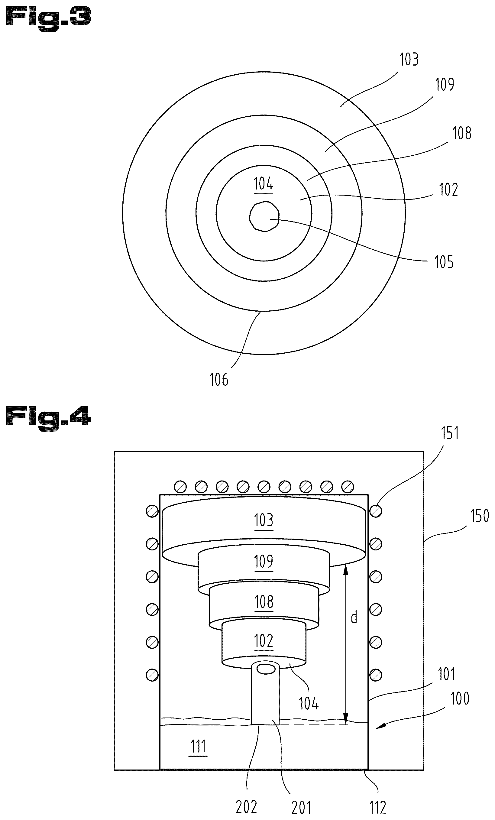 Patent US12320035 Figure 2 – Crystal growth apparatus with movable seed fixture