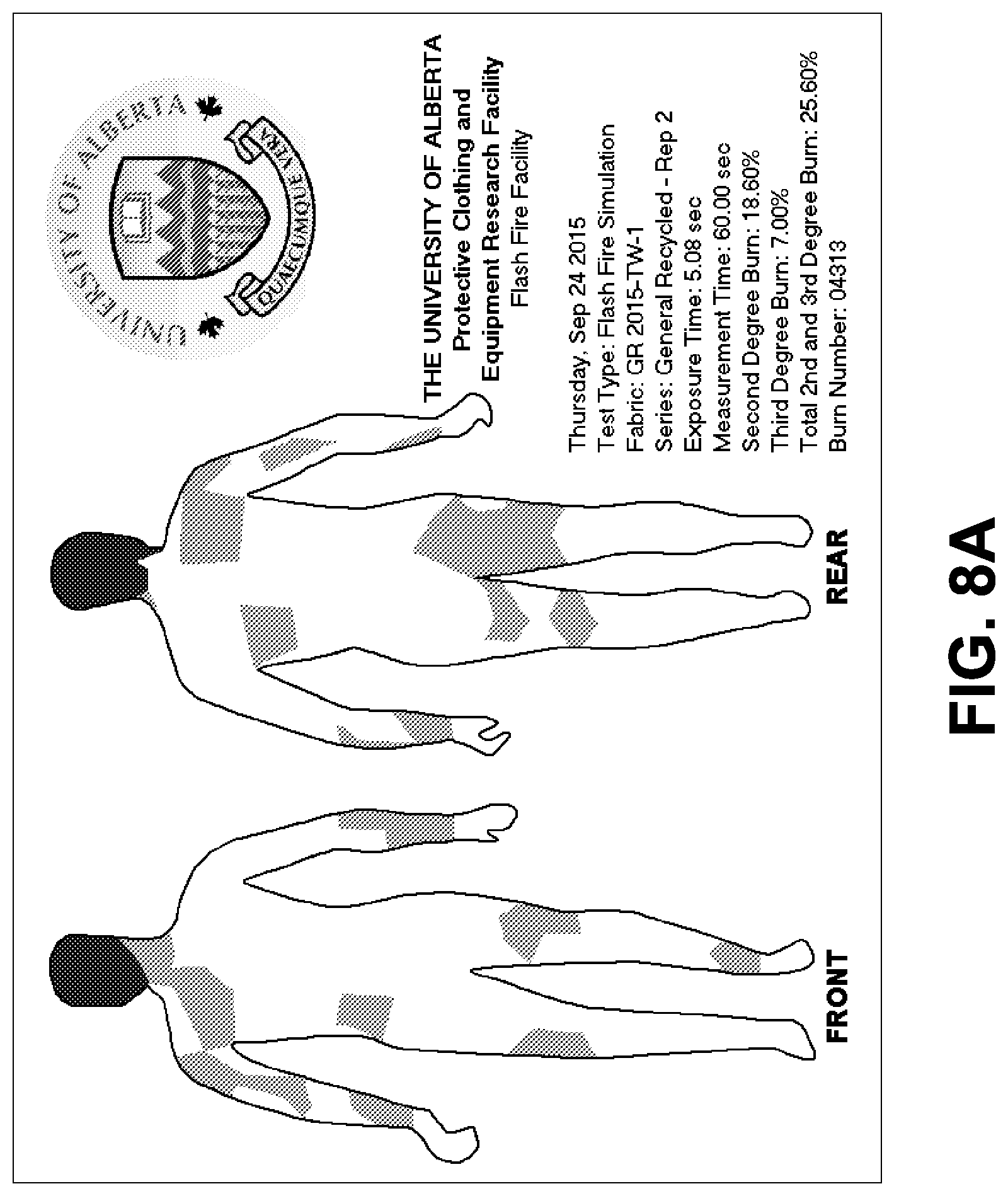 Patent US12320039 Figure 11 – Protective fabric and process of manufacturing same