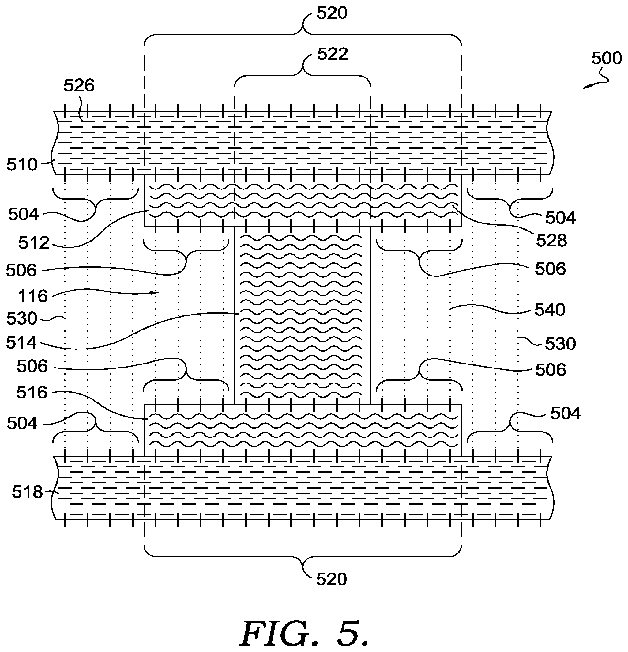 Patent US12320043 Figure 3 – Easy don and doff sock