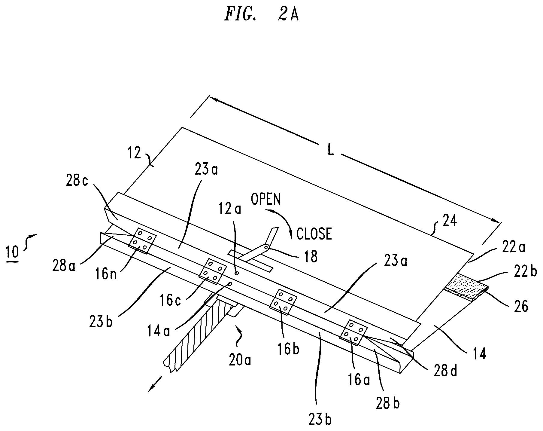Patent US12320048 Figure 2 – Devices and related methods for maintaining woven material in fixed orientation