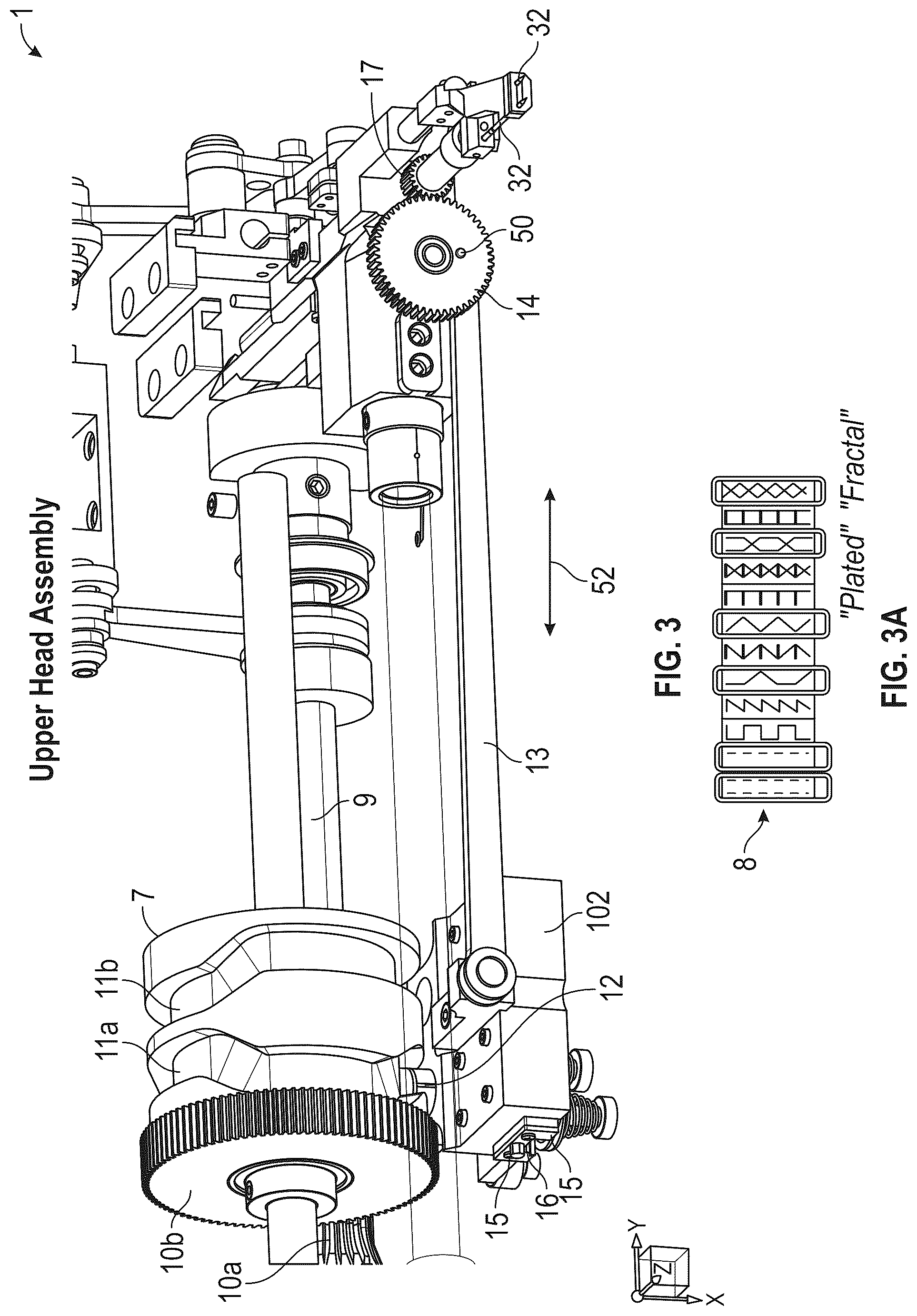 Patent US12320050 Figure 3 – Method and apparatus for automated ornamental decorative stitching