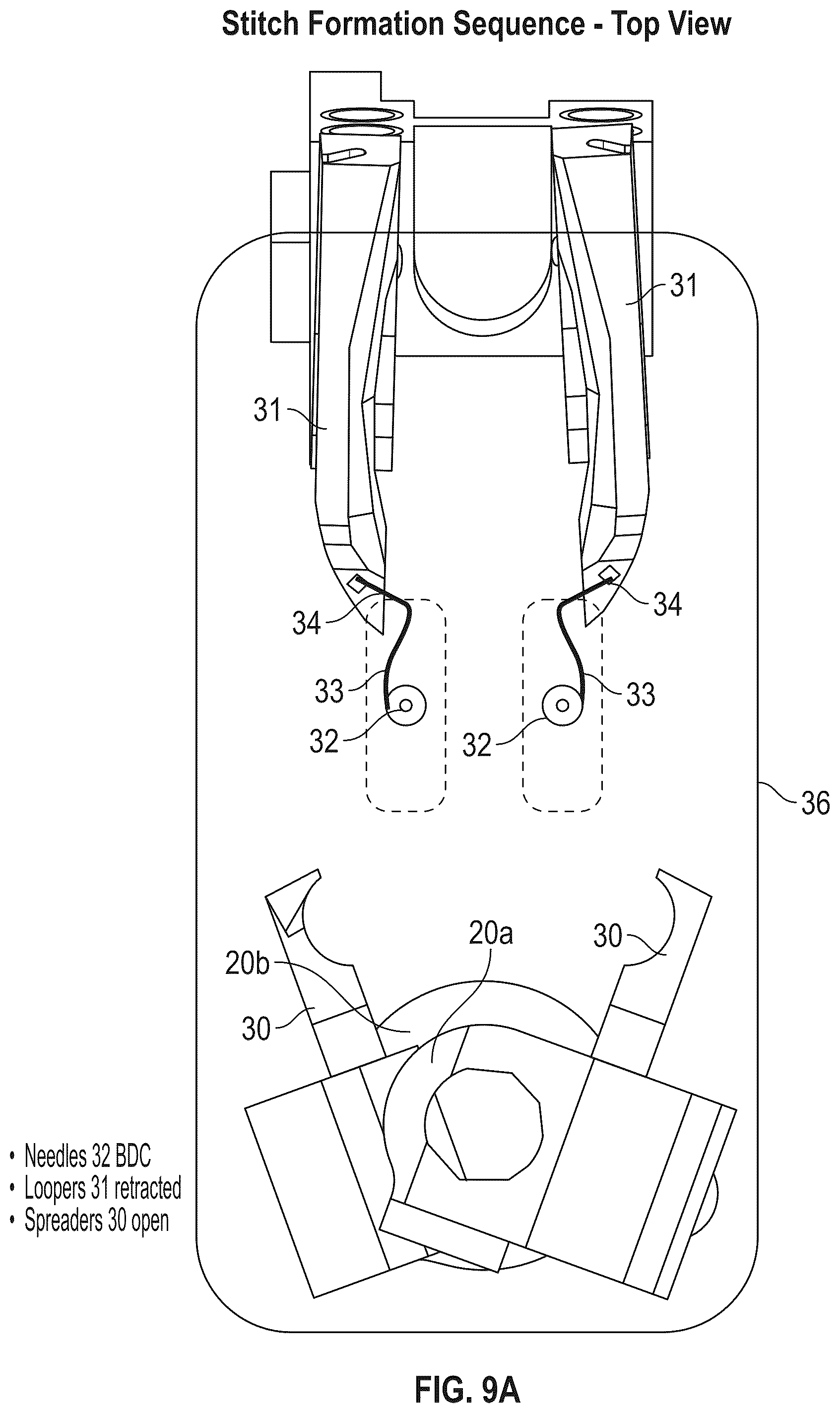 Patent US12320050 Figure 11 – Method and apparatus for automated ornamental decorative stitching